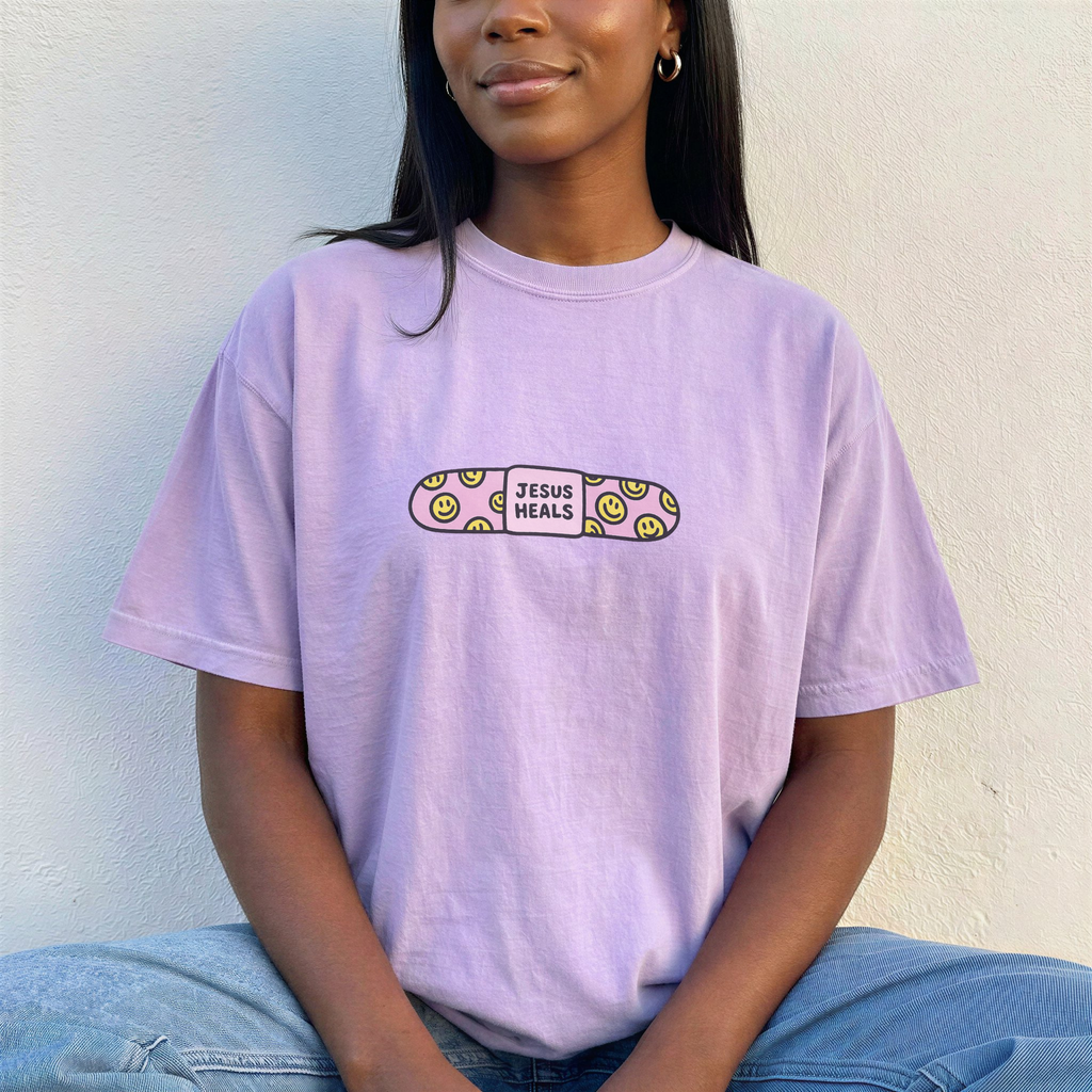 Jesus Heals Bandaid Tee - PRE ORDER
