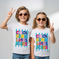 Cool Kids Love Jesus Colorful Tee