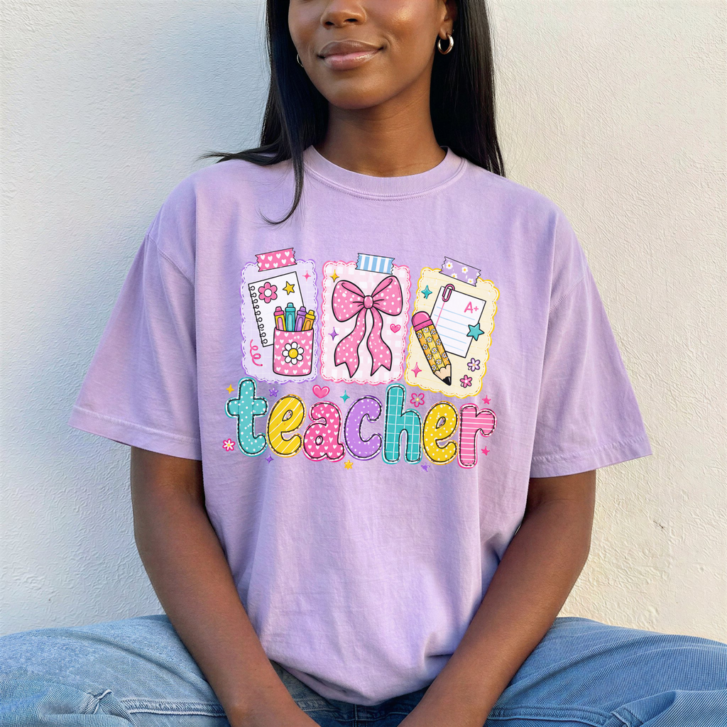 Cutesy Teacher Tee - PRE ORDER