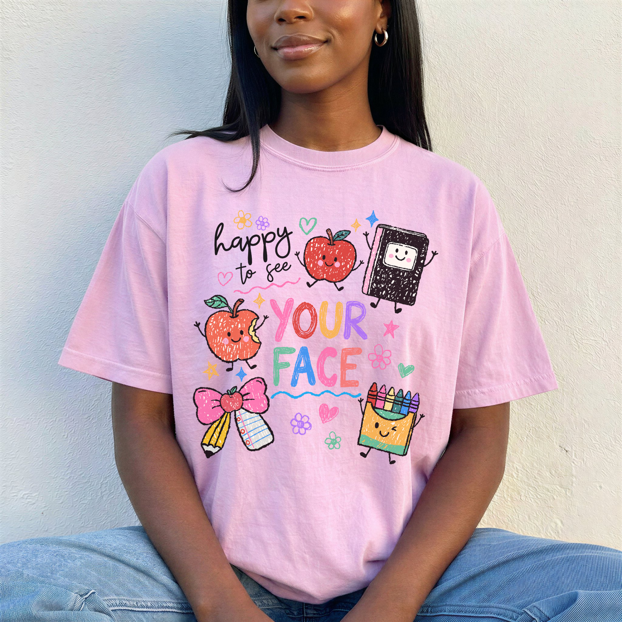 Happy to See Your Face Tee - PRE ORDER