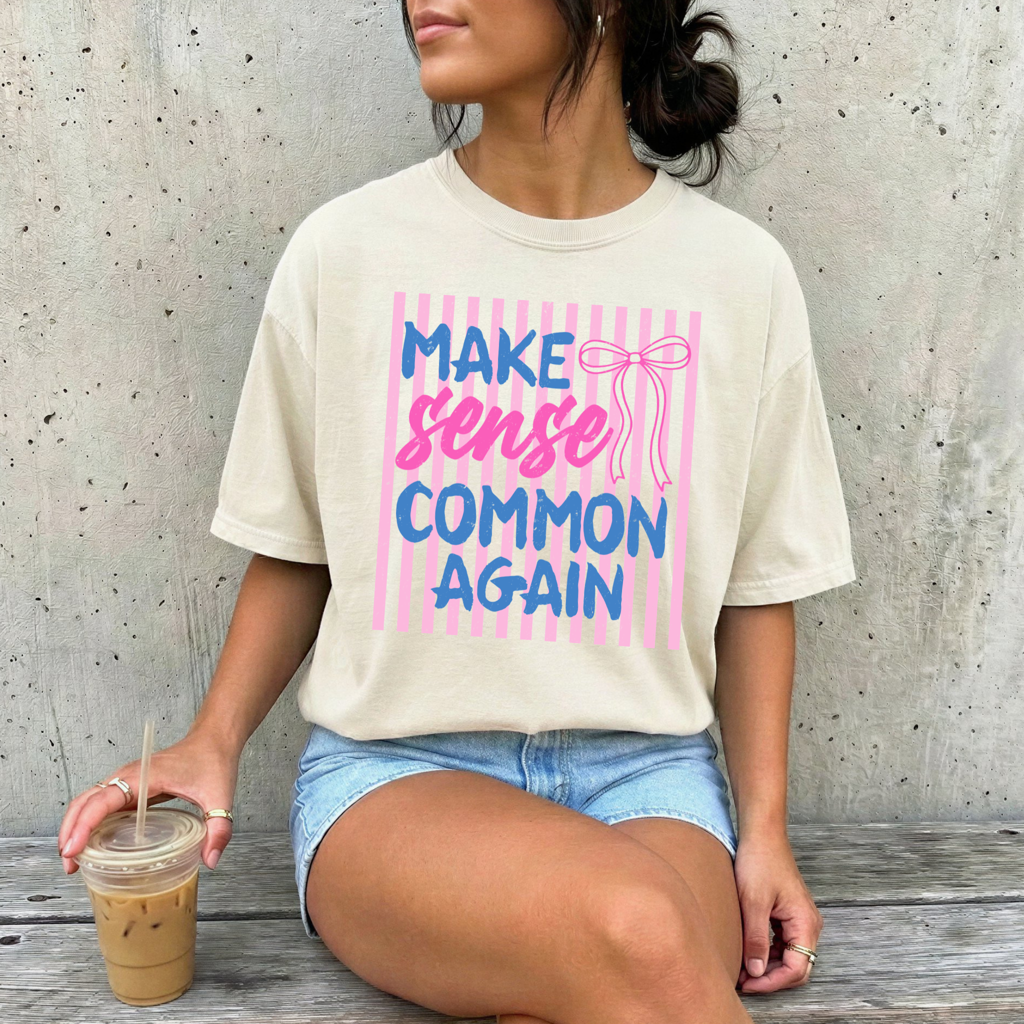 Make Sense Common Again Tee - PRE ORDER
