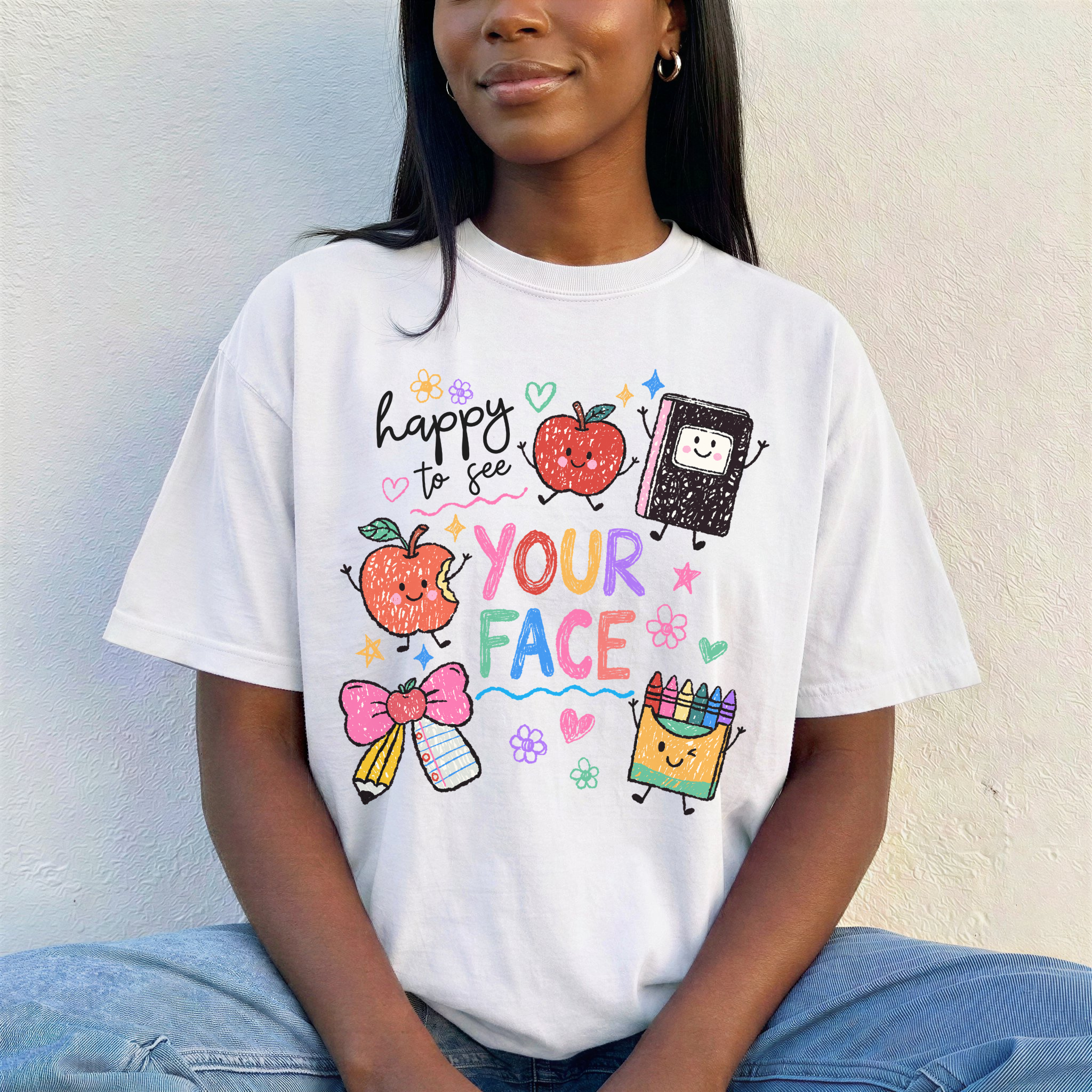 Happy to See Your Face Tee - PRE ORDER