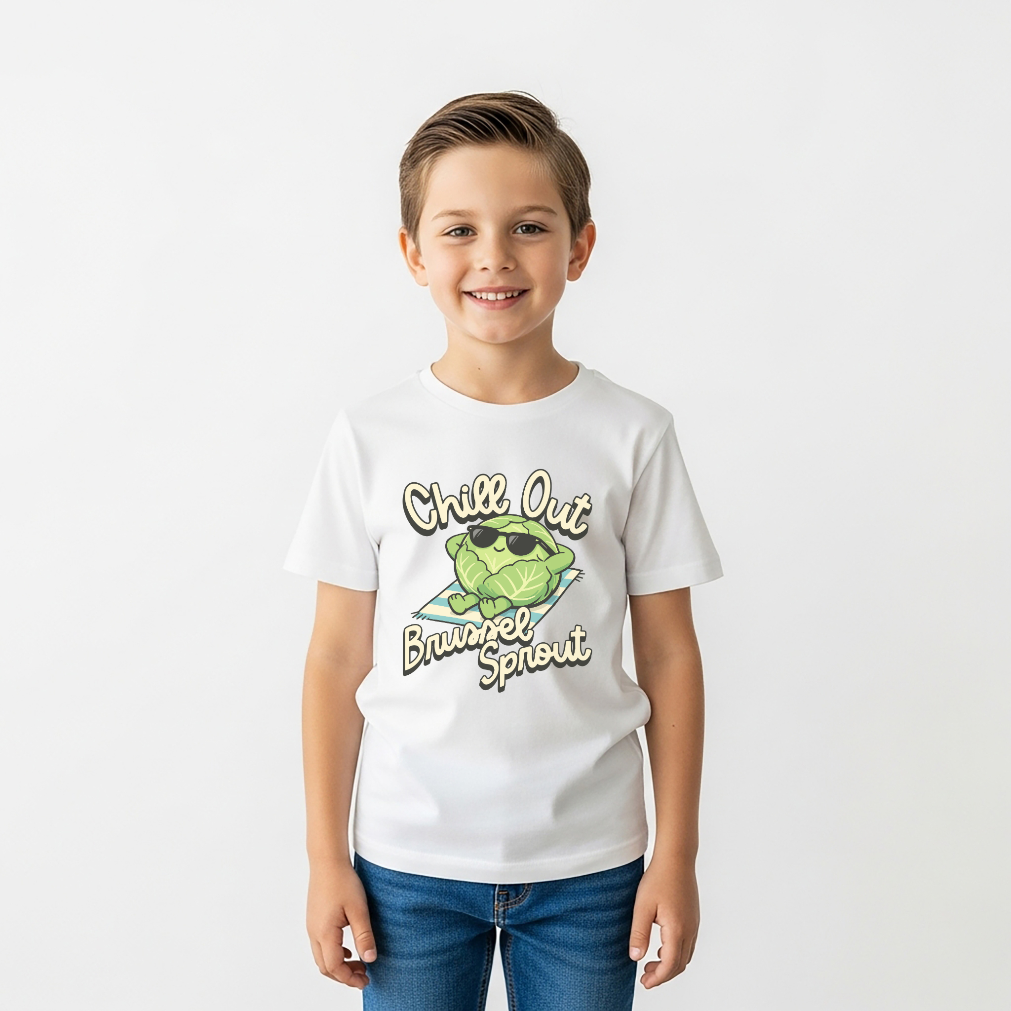 Chill Out Brussel Sprout Tee