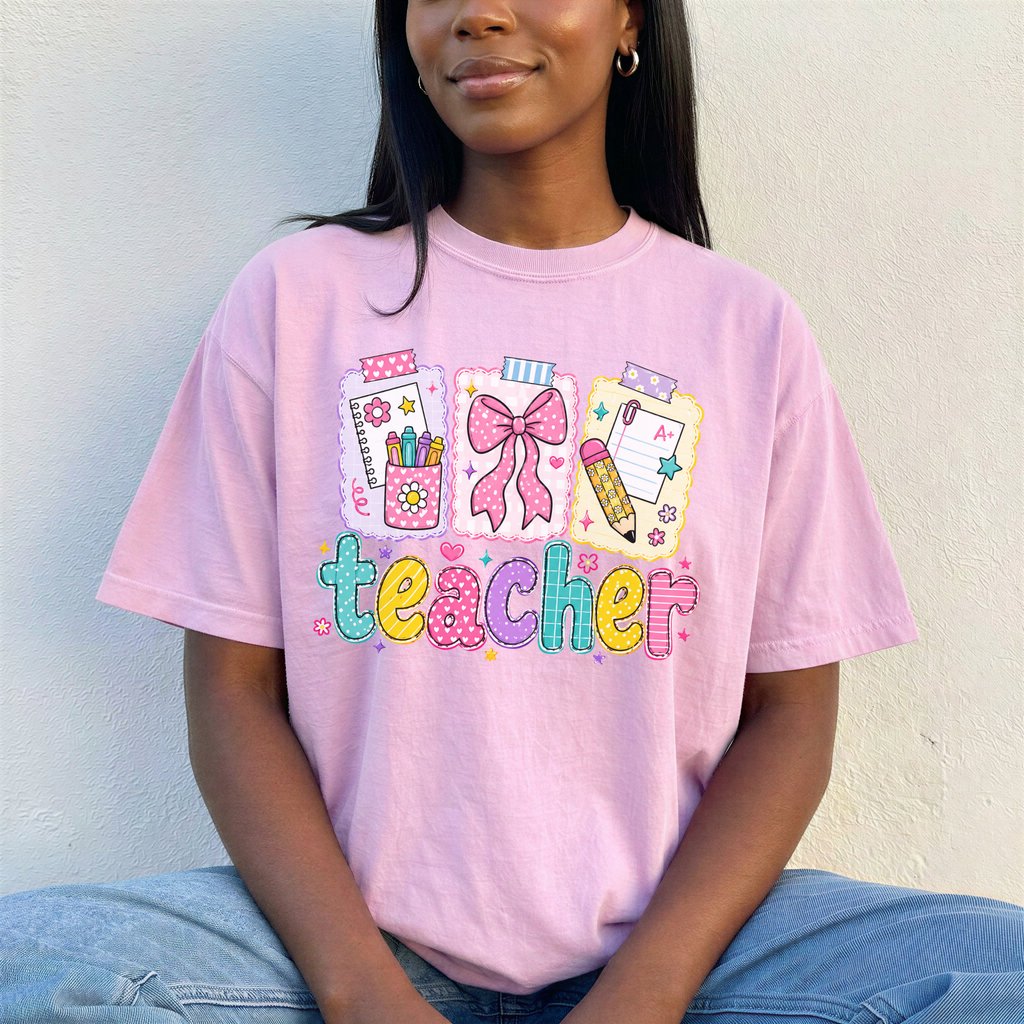 Cutesy Teacher Tee - PRE ORDER