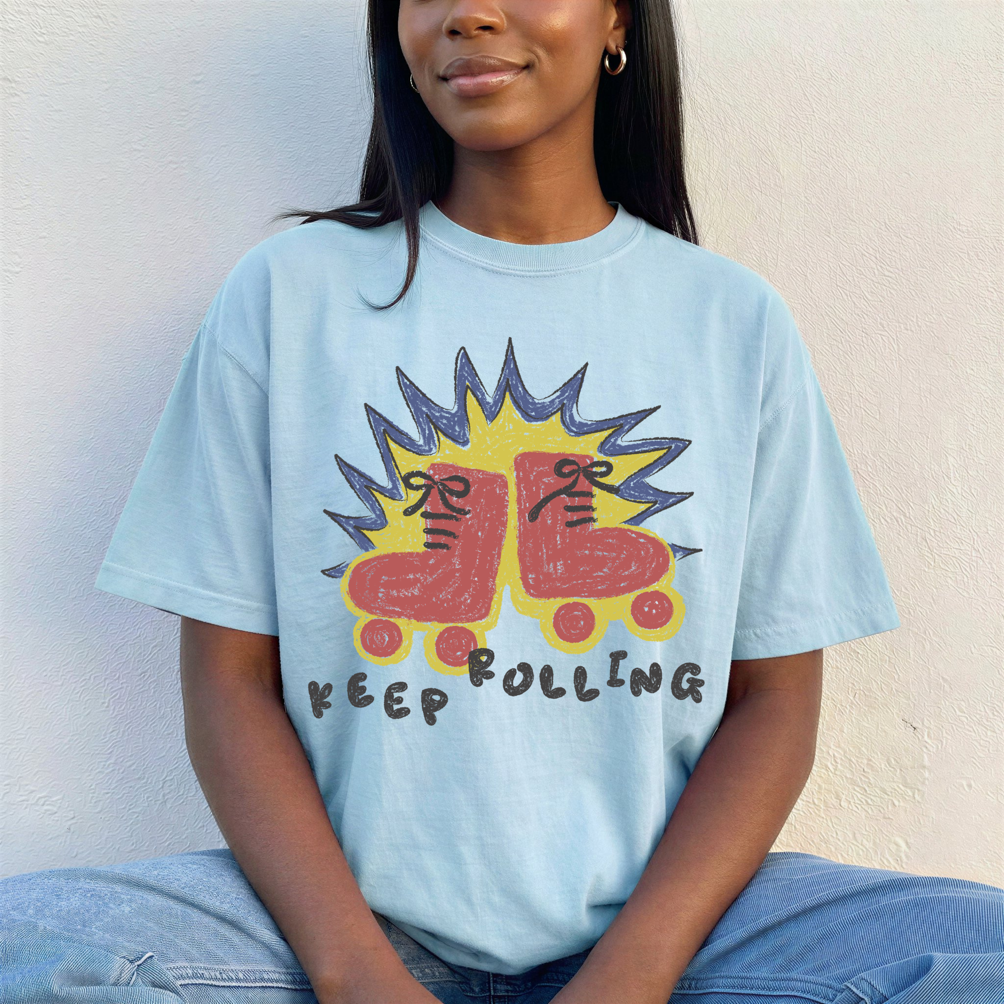 Keep Rollin Graphic Tee - PRE ORDER
