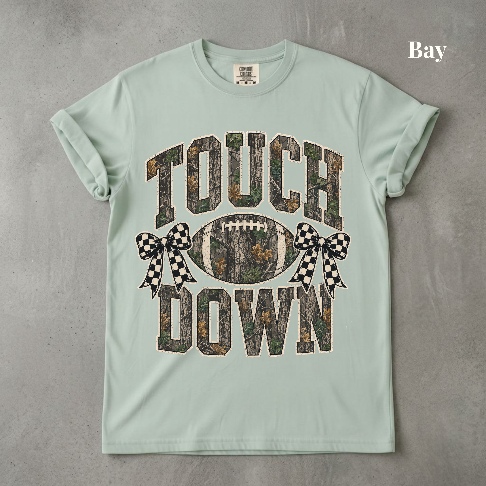 Camo Touch Down Graphic Tee
