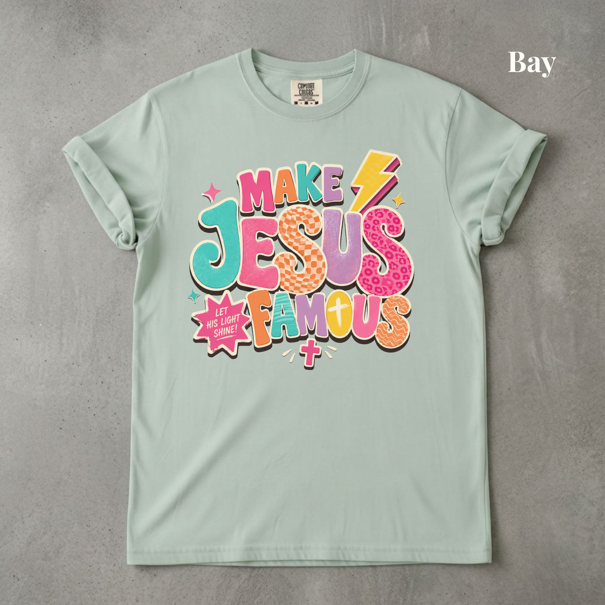 Make Jesus Famous Retro Tee - PRE ORDER