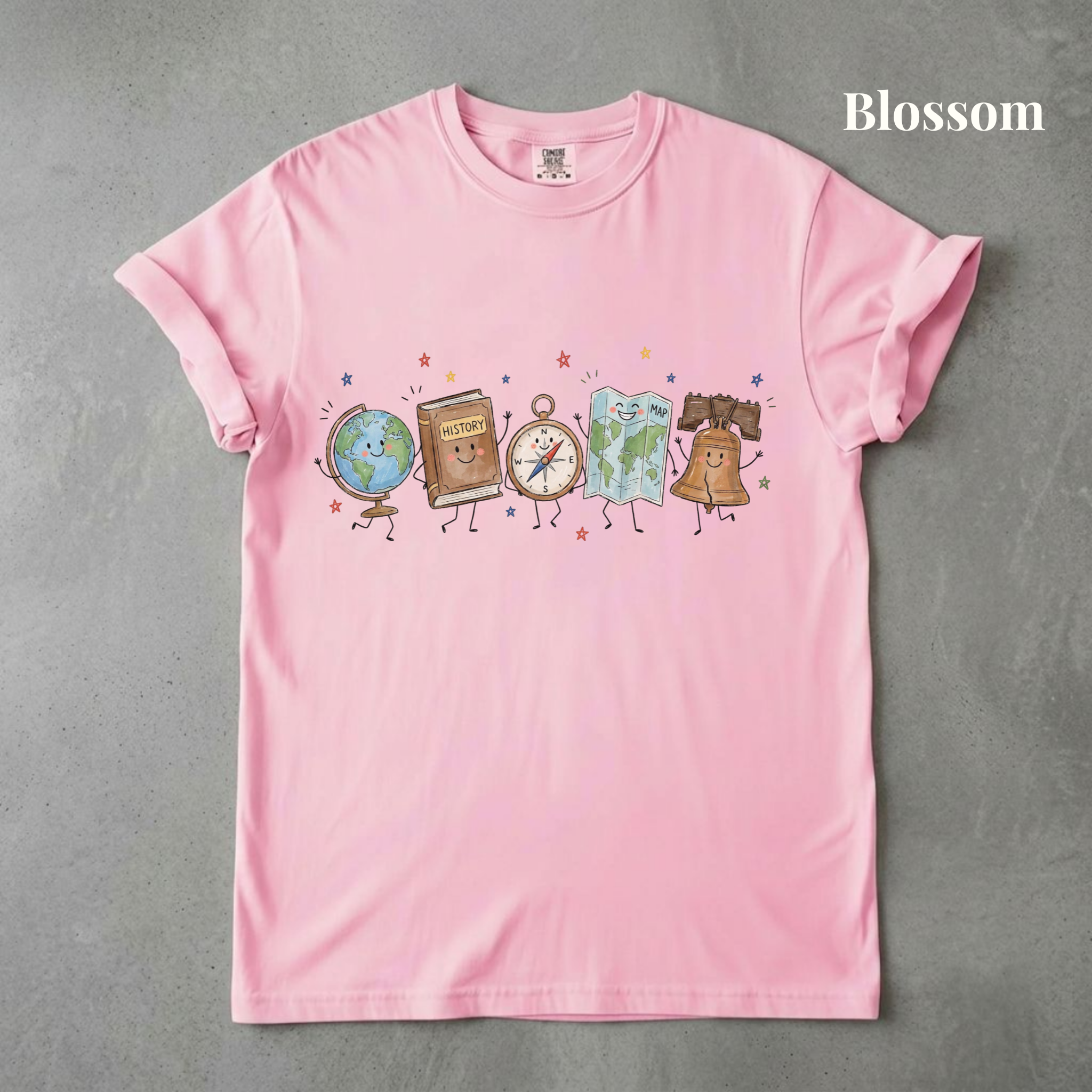 Social Studies Teacher Doodle Tee - PRE ORDER