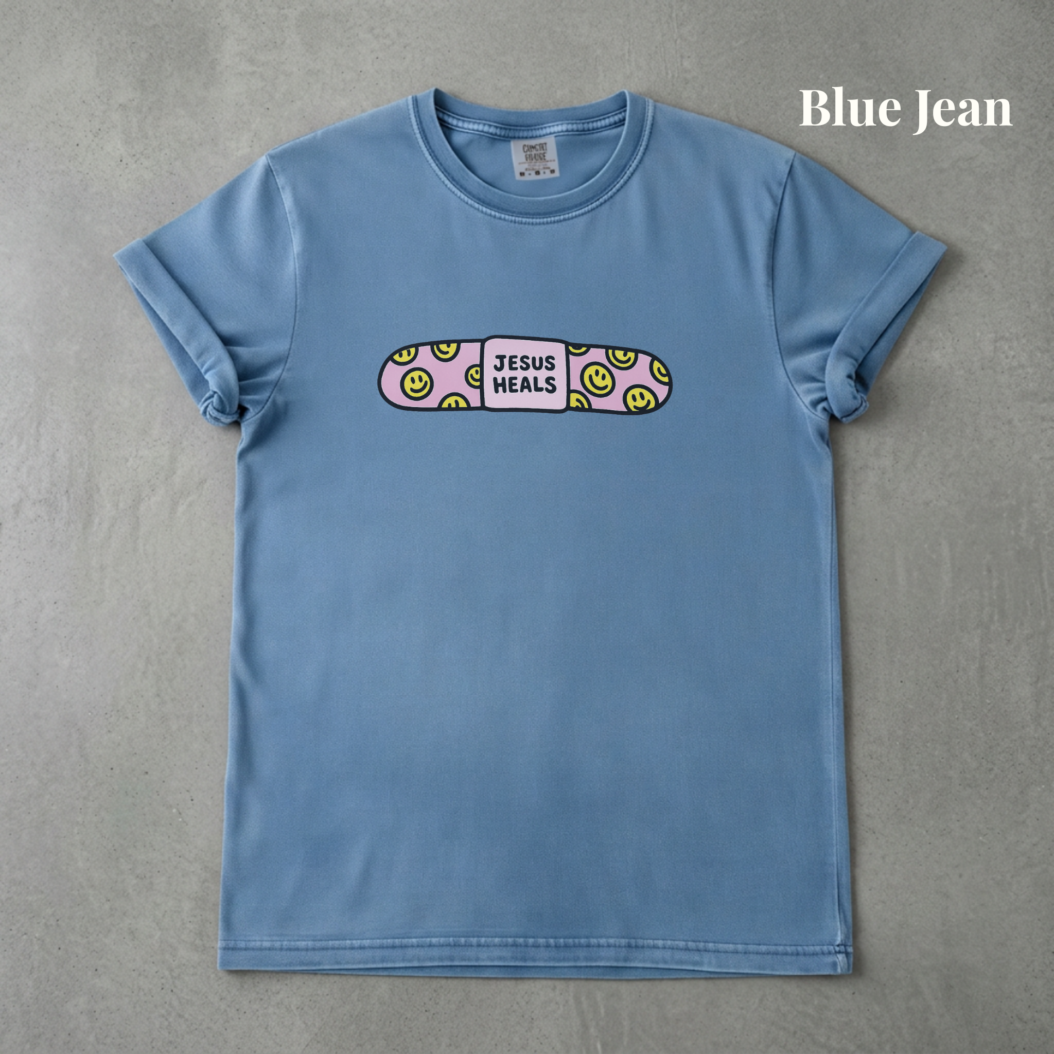 Jesus Heals Bandaid Tee - PRE ORDER