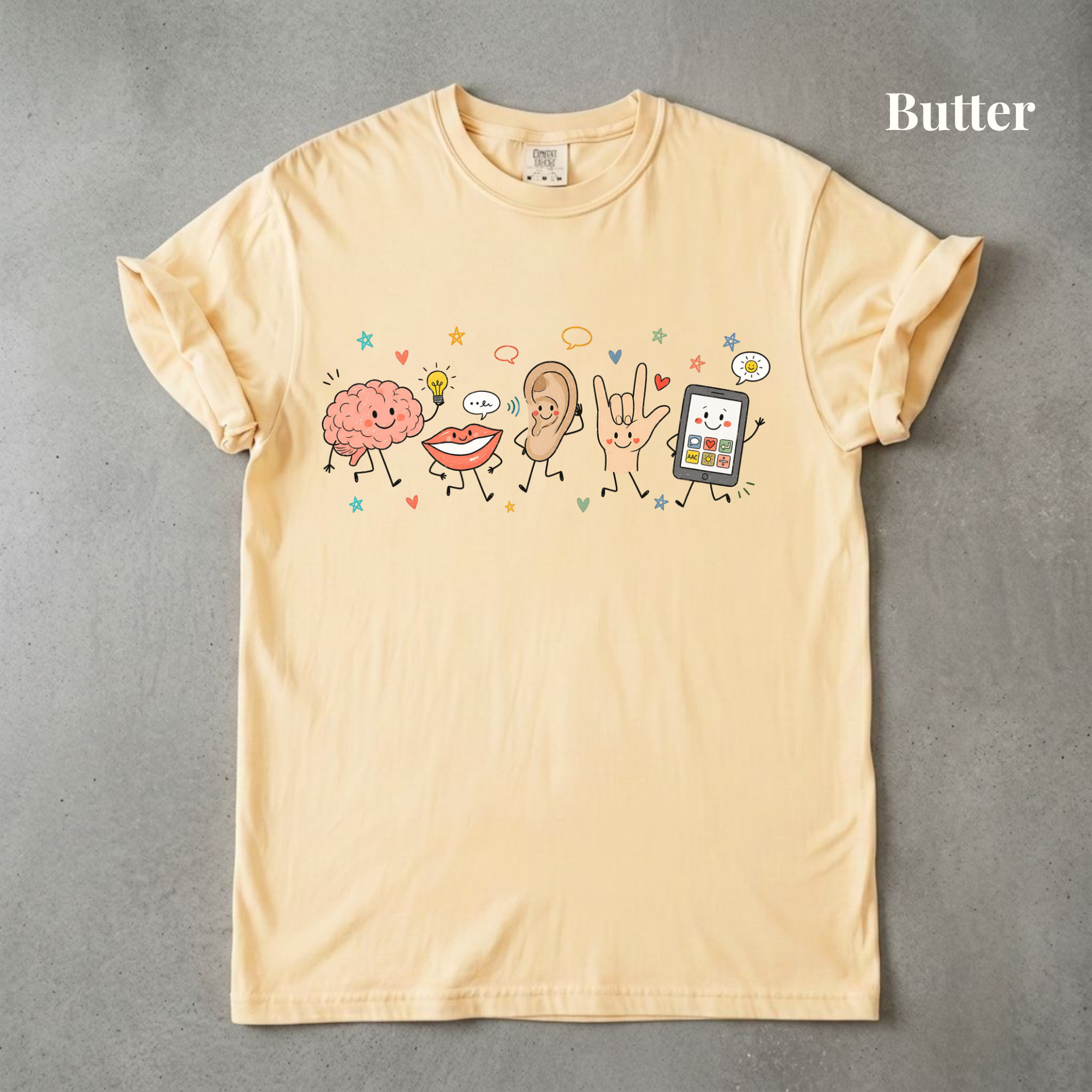 Speech Teacher Doodle Tee - PRE ORDER