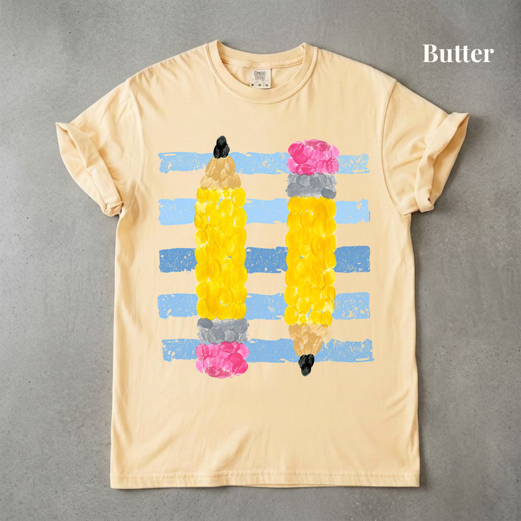 Coastal Pencil Tee - PRE ORDER