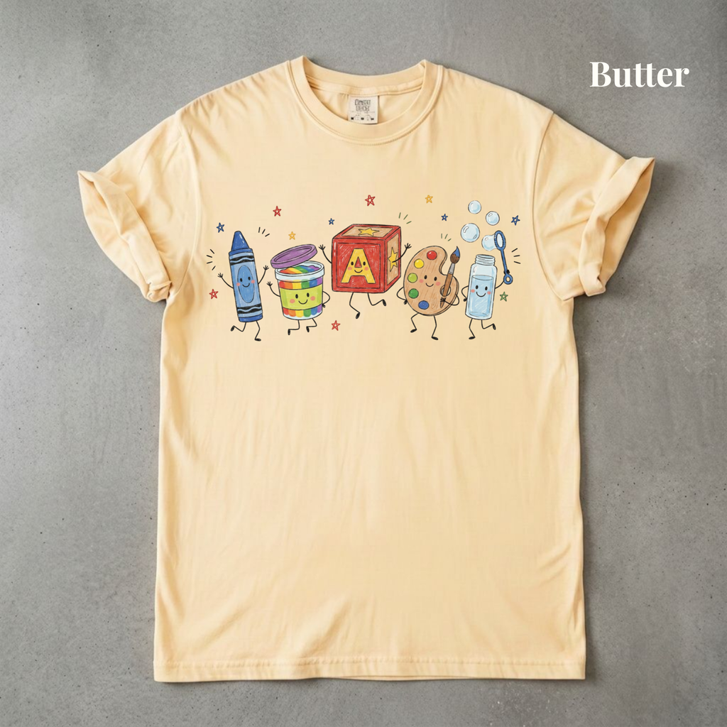 Preschool Teacher Doodle Tee - PRE ORDER
