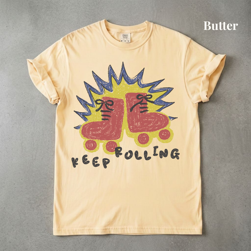 Keep Rollin Graphic Tee - PRE ORDER