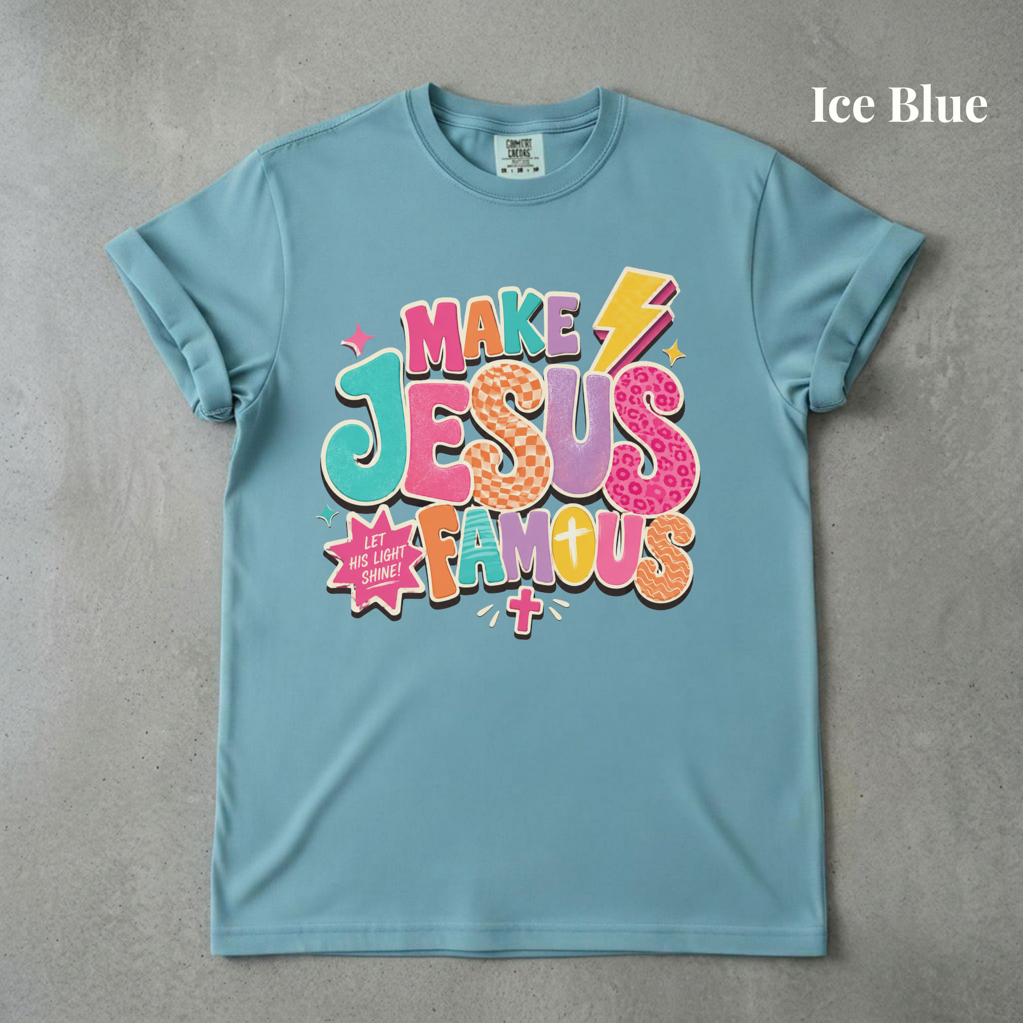 Make Jesus Famous Retro Tee - PRE ORDER