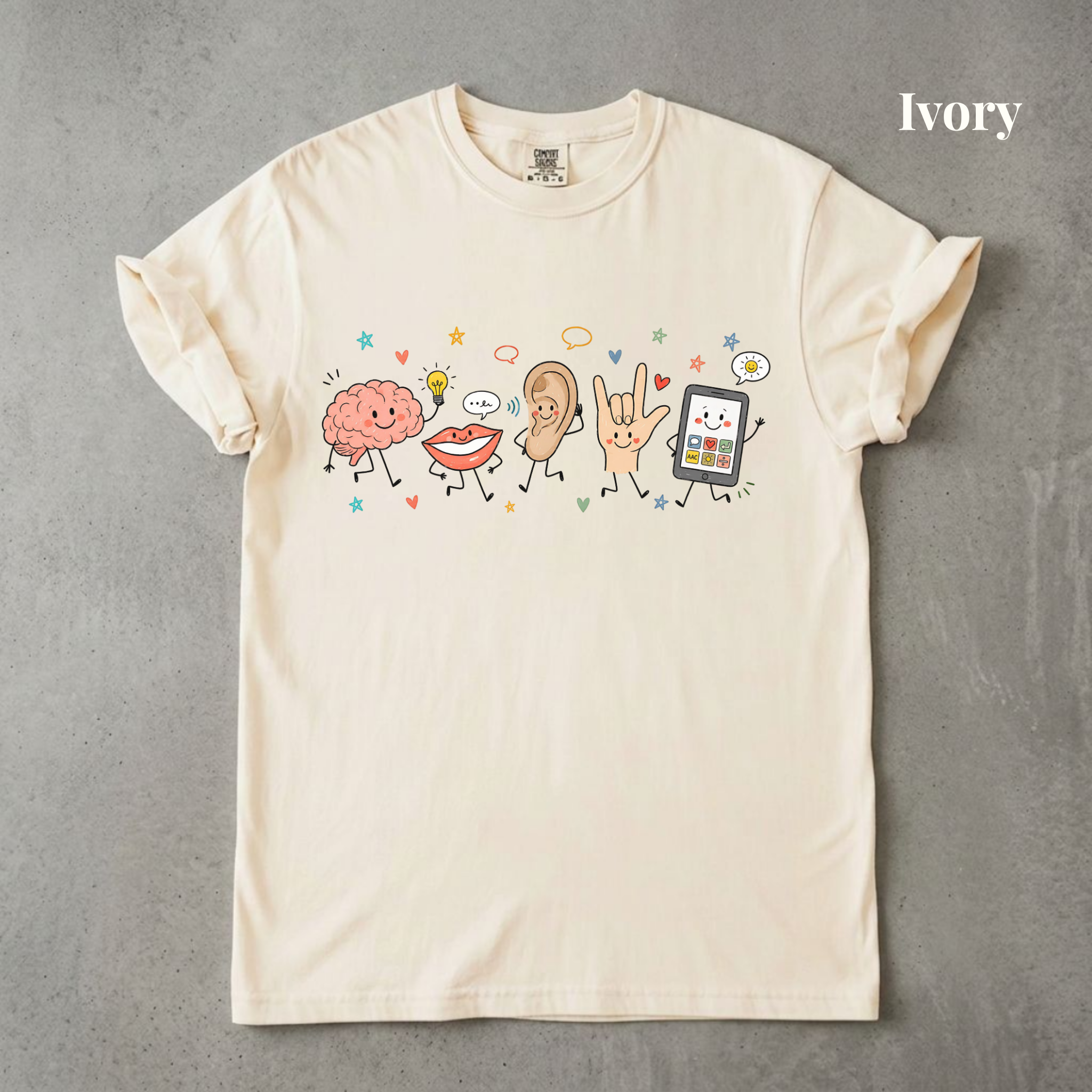 Speech Teacher Doodle Tee - PRE ORDER