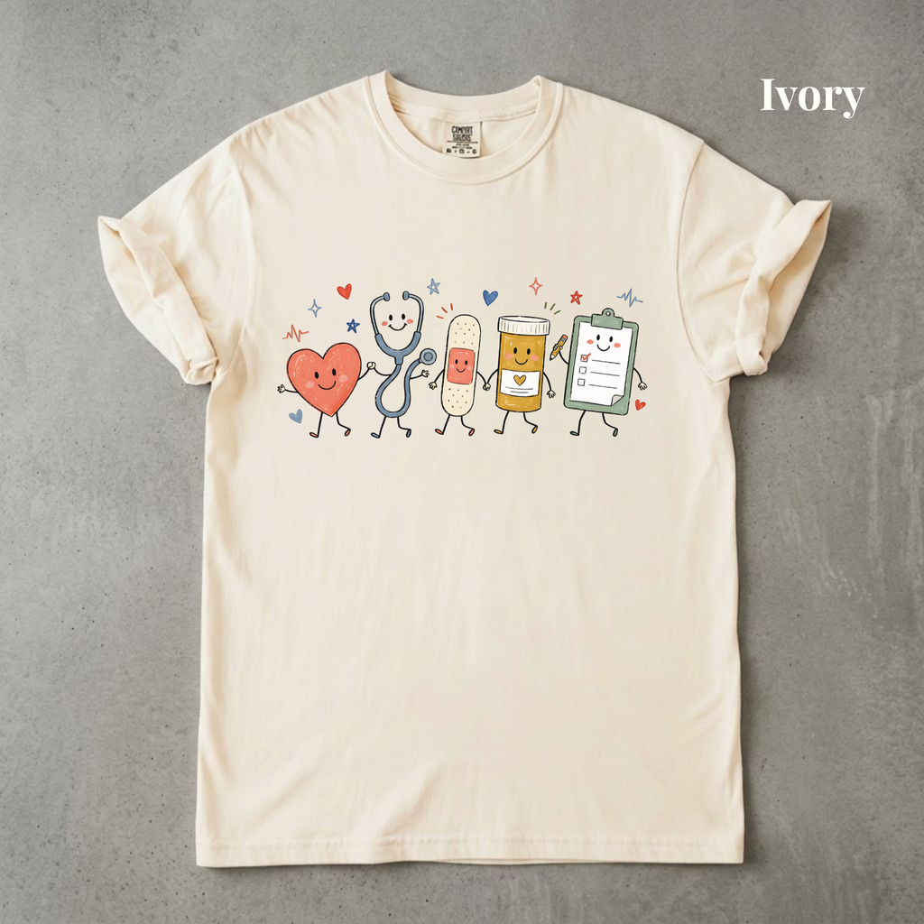 Nurse Doodle Tee - PRE ORDER