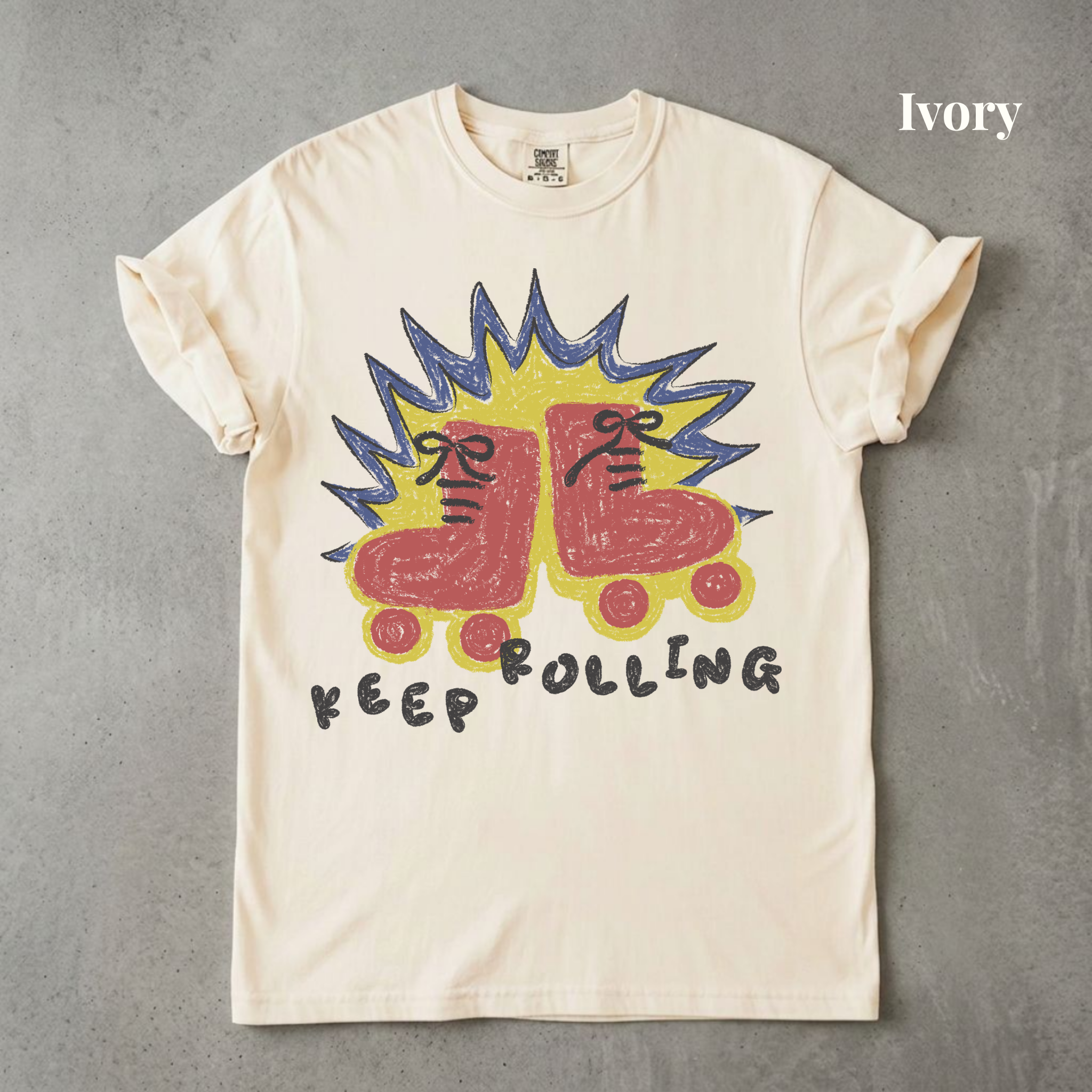 Keep Rollin Graphic Tee - PRE ORDER