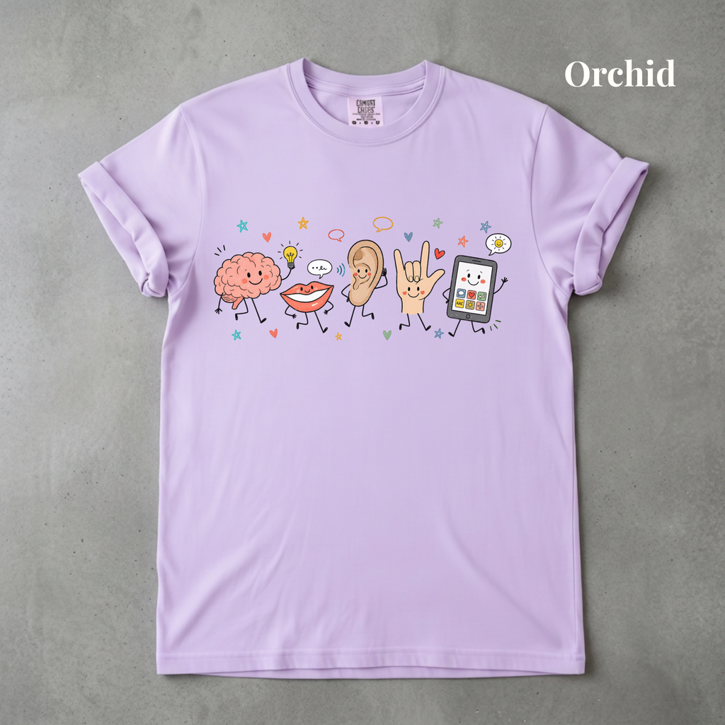 Speech Teacher Doodle Tee - PRE ORDER