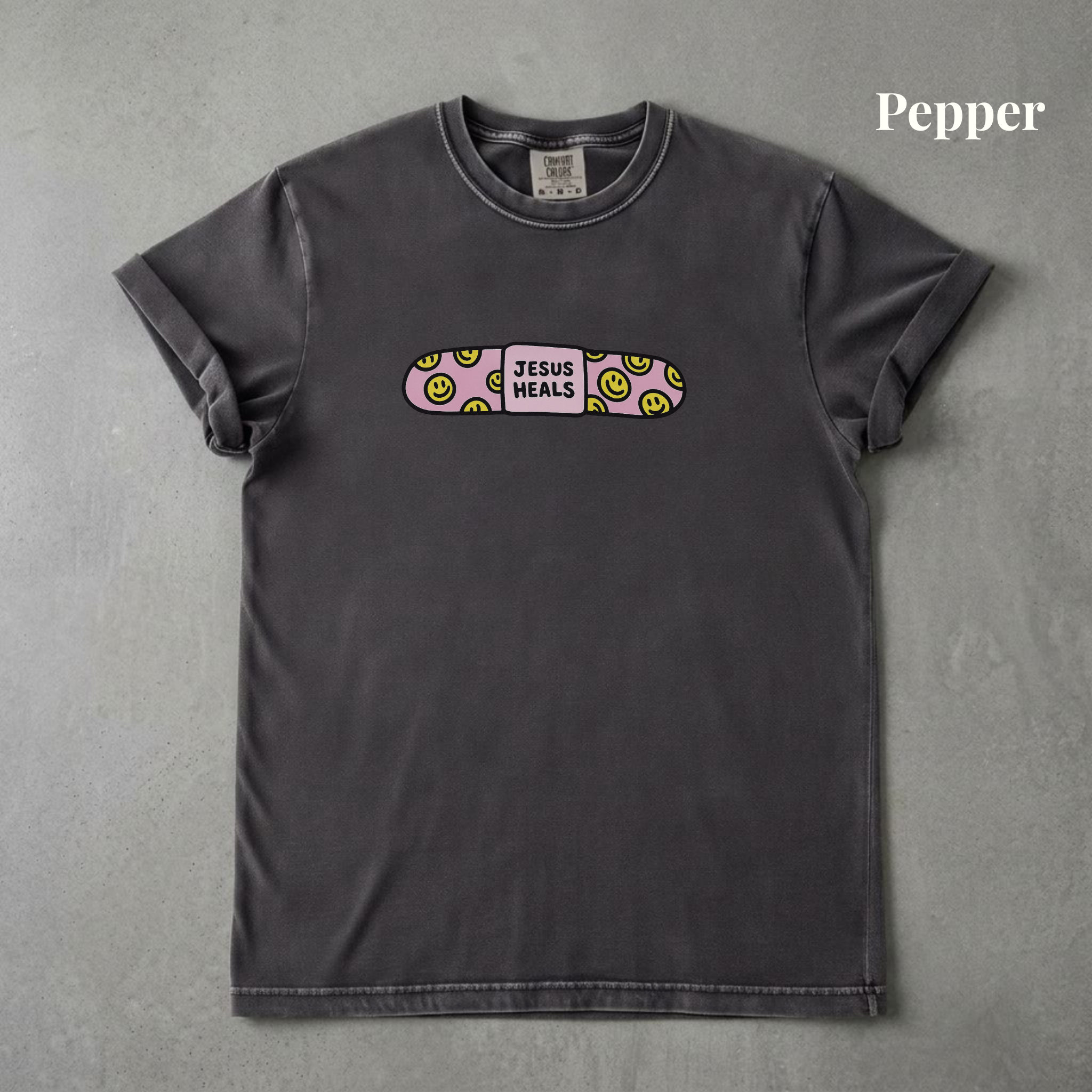 Jesus Heals Bandaid Tee - PRE ORDER