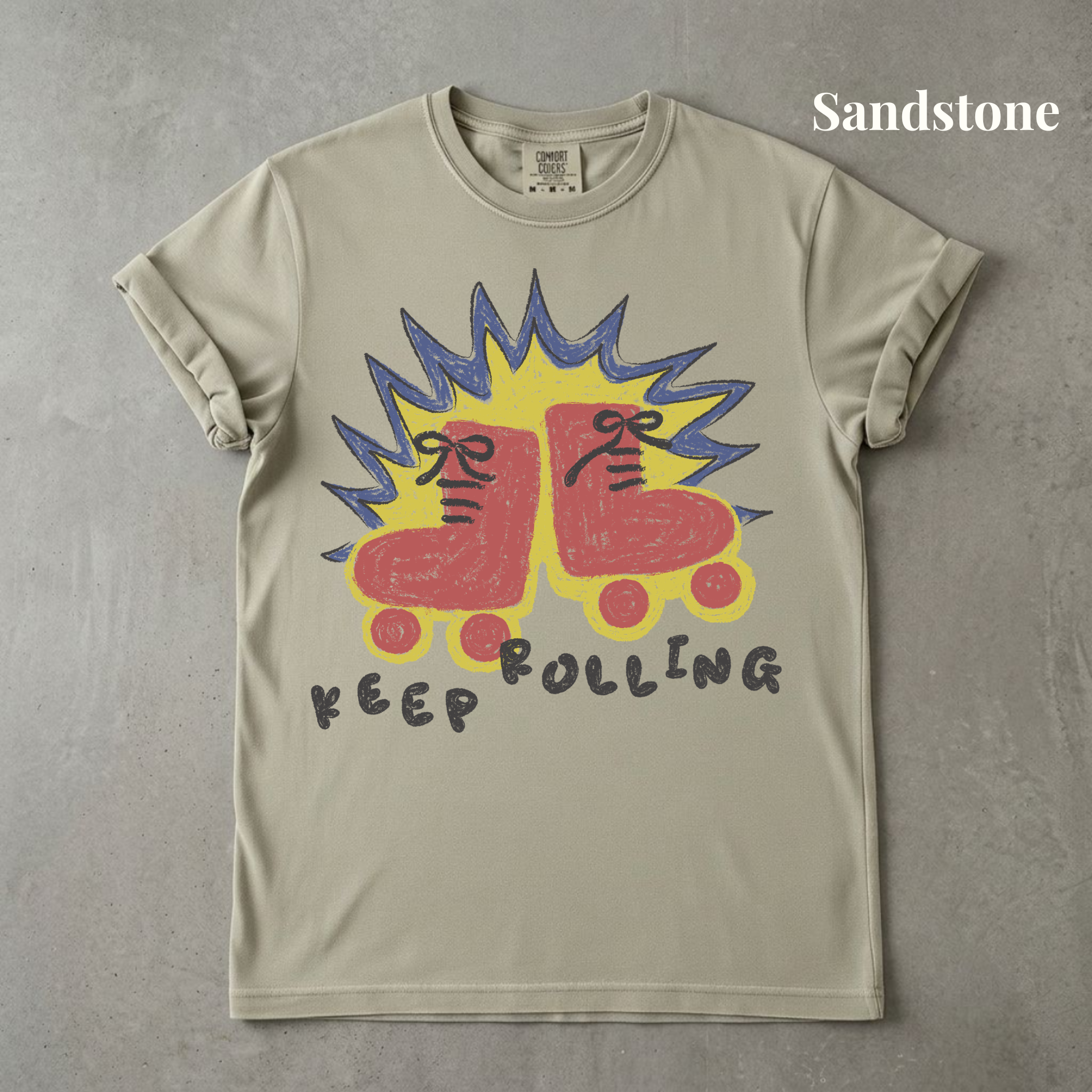Keep Rollin Graphic Tee - PRE ORDER
