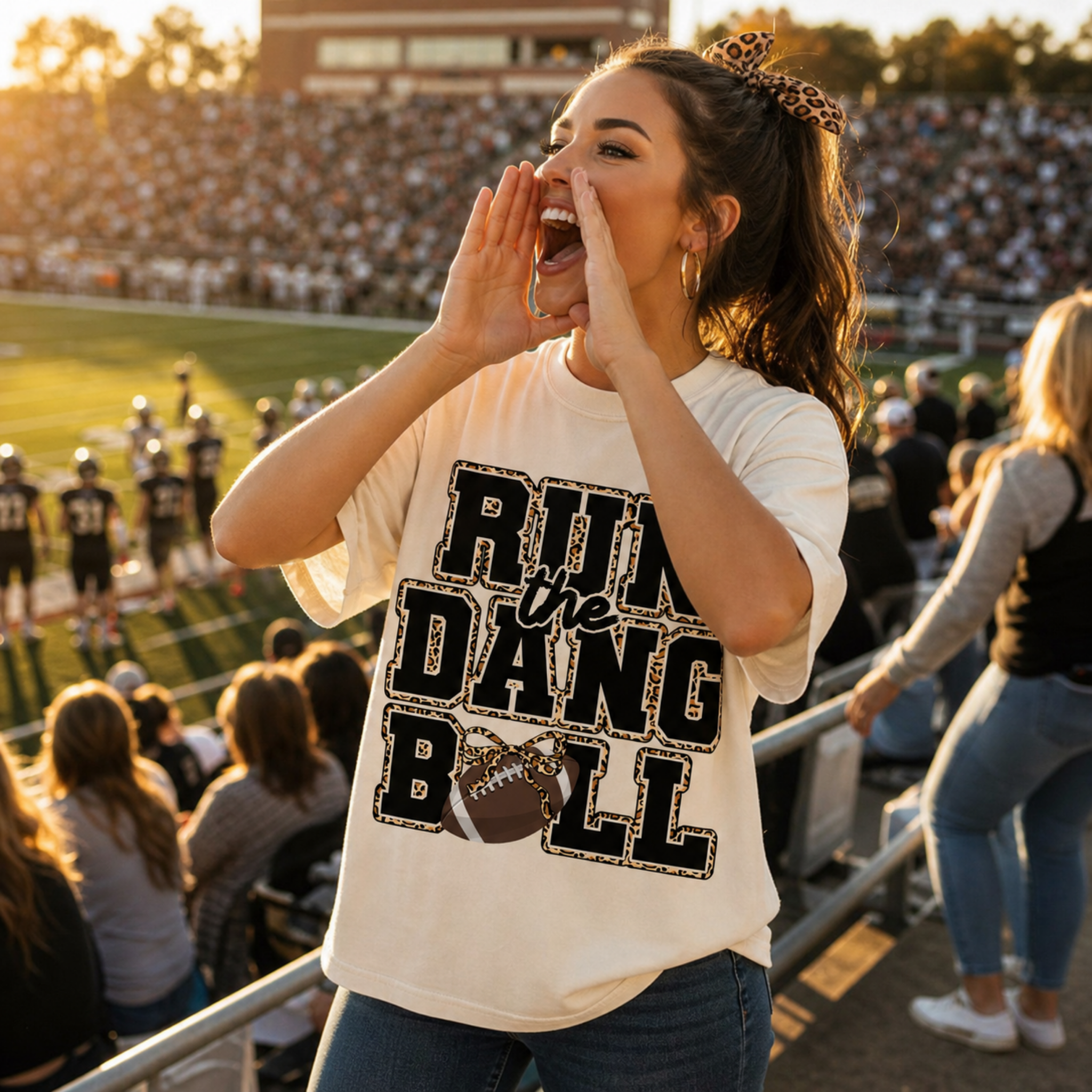 Run The Dang Ball Graphic Tee