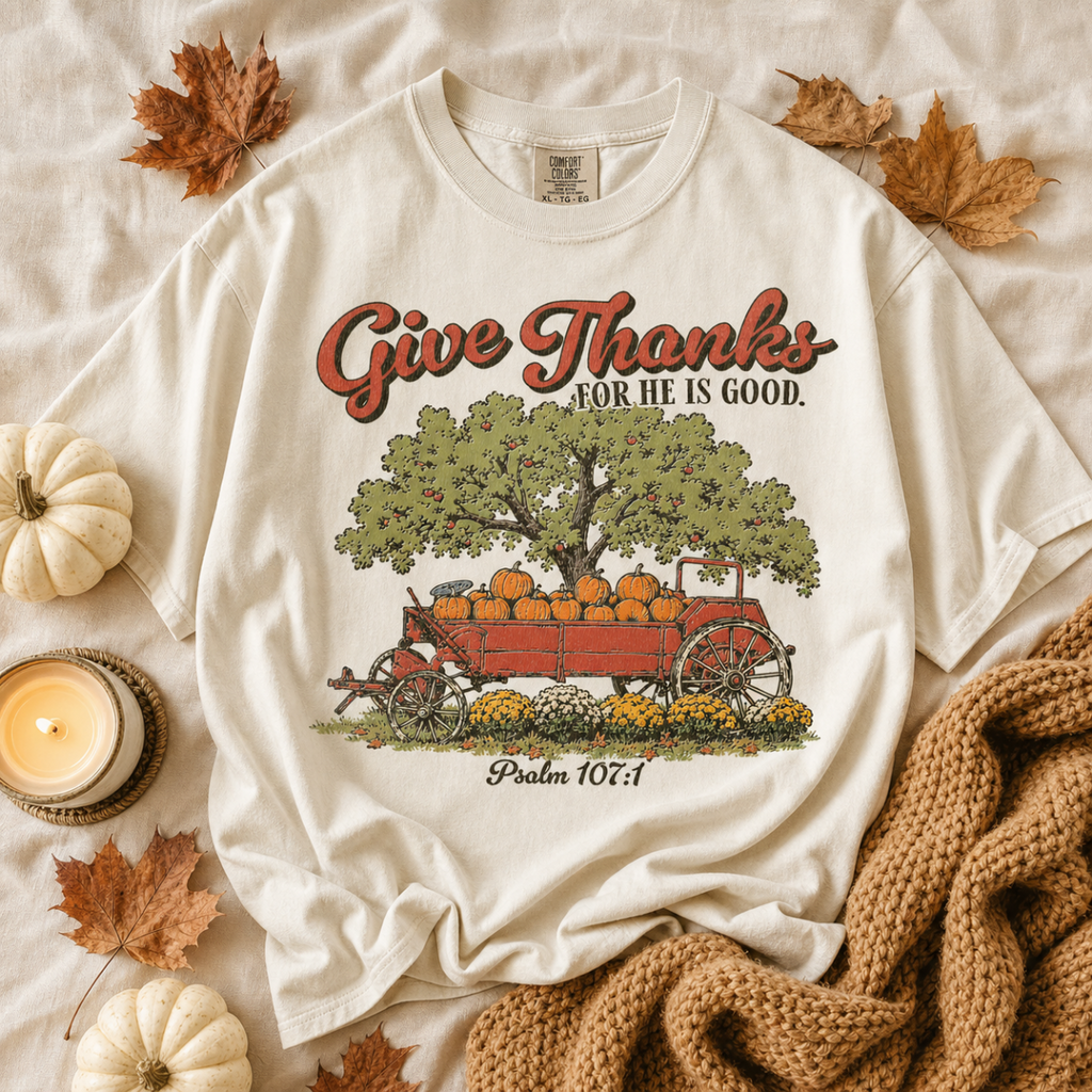 Give Thanks Graphic Tee