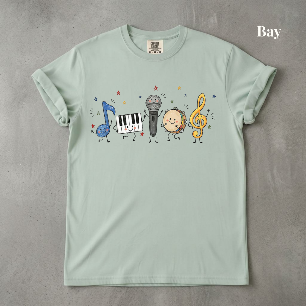 Music Teacher Doodle Tee - PRE ORDER