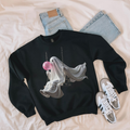Bubble Gum Ghost Crew Neck
