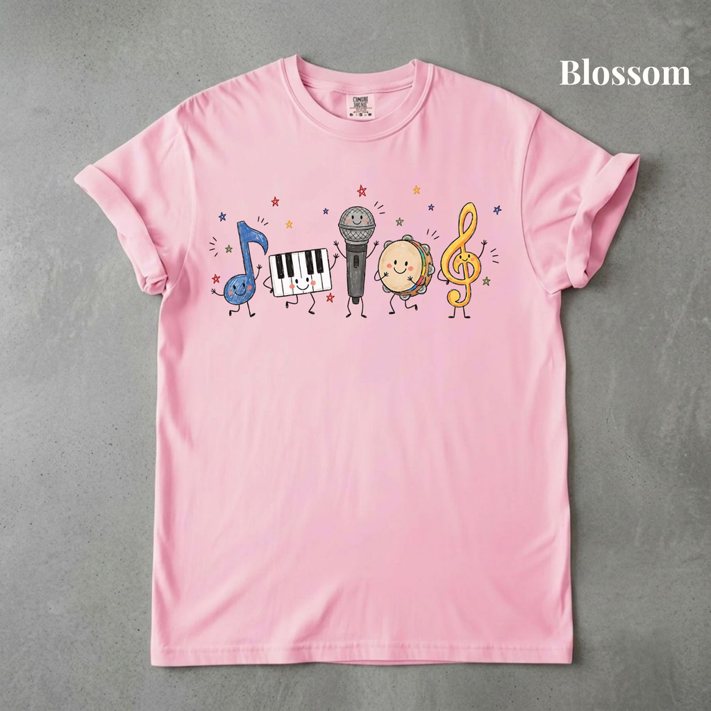 Music Teacher Doodle Tee - PRE ORDER
