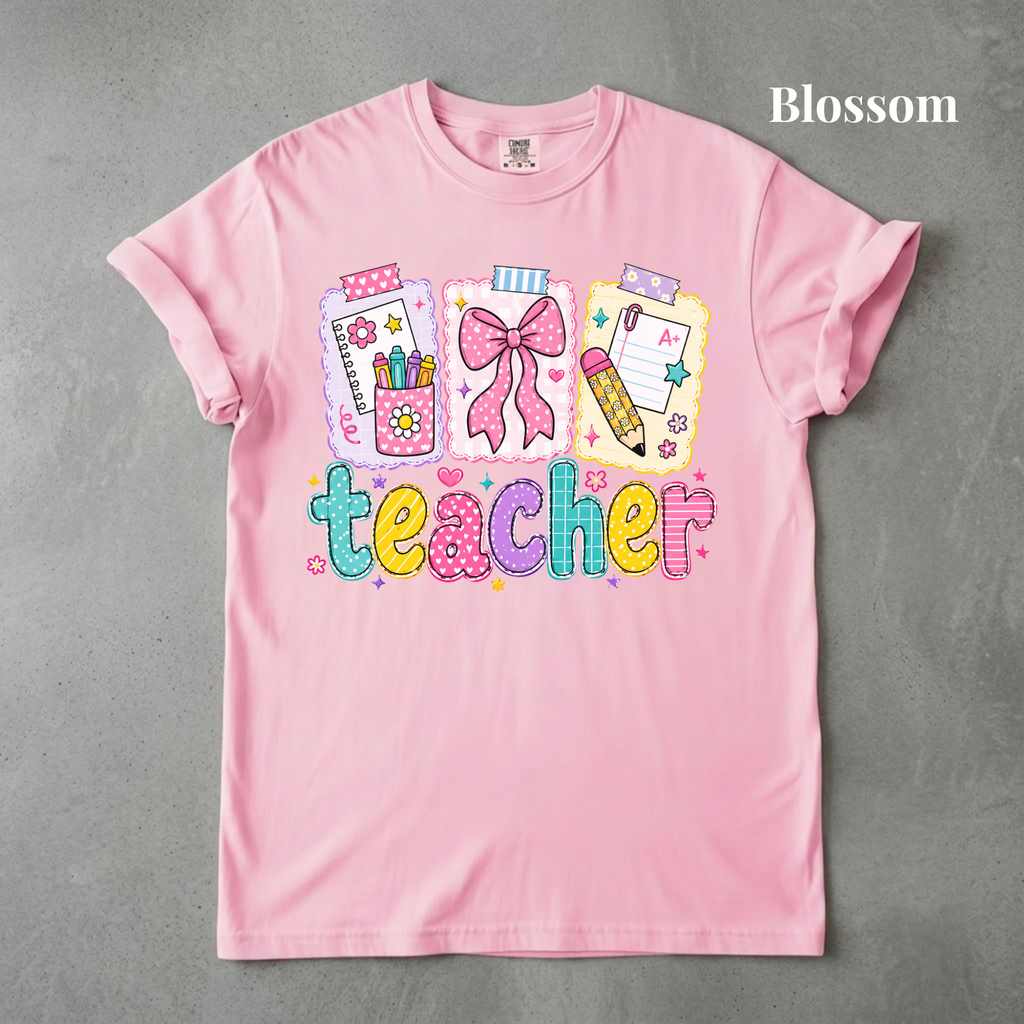 Cutesy Teacher Tee - PRE ORDER
