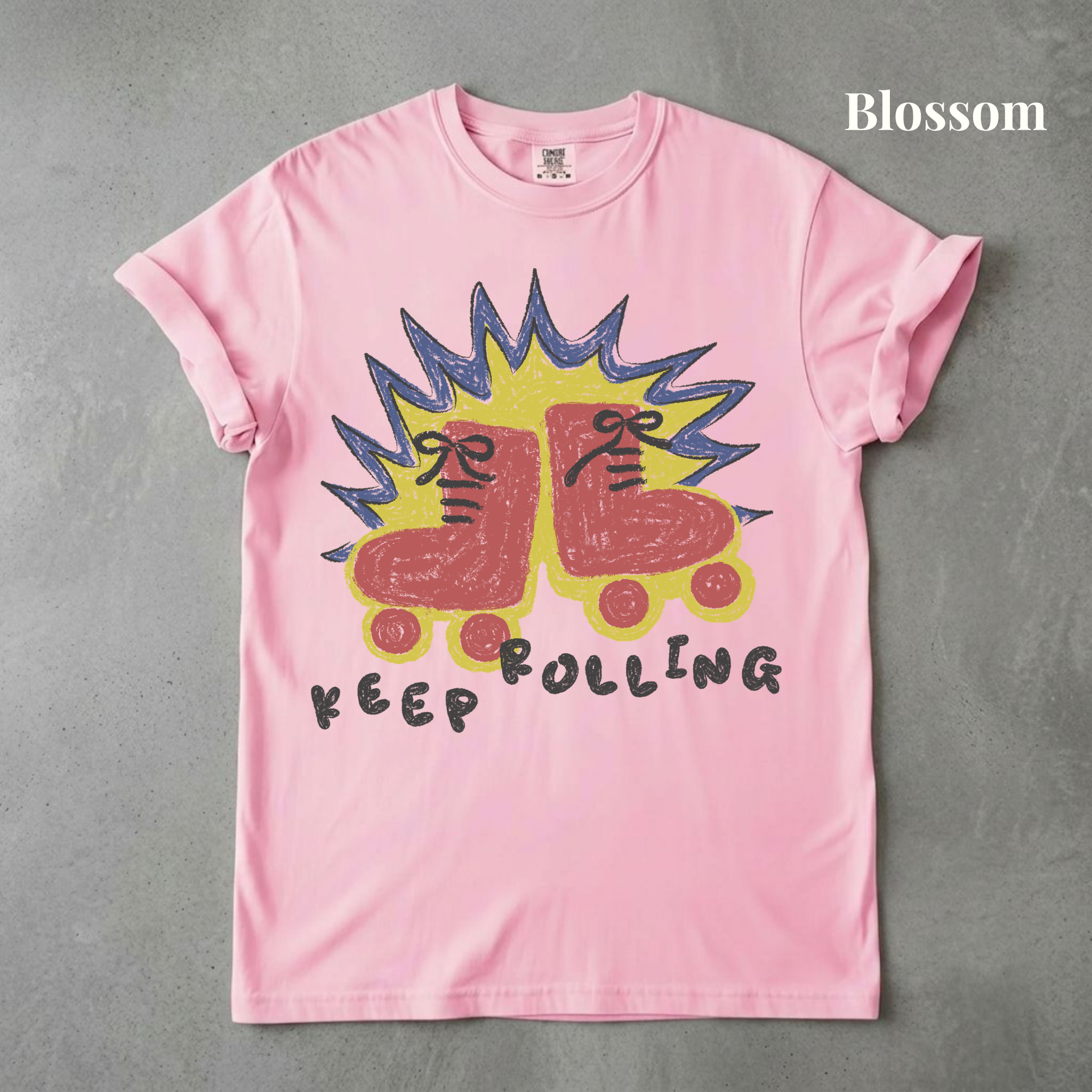 Keep Rollin Graphic Tee - PRE ORDER