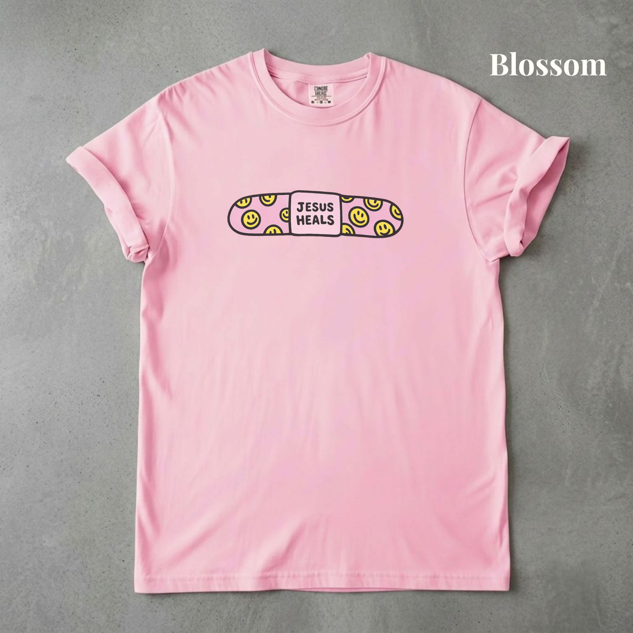 Jesus Heals Bandaid Tee - PRE ORDER
