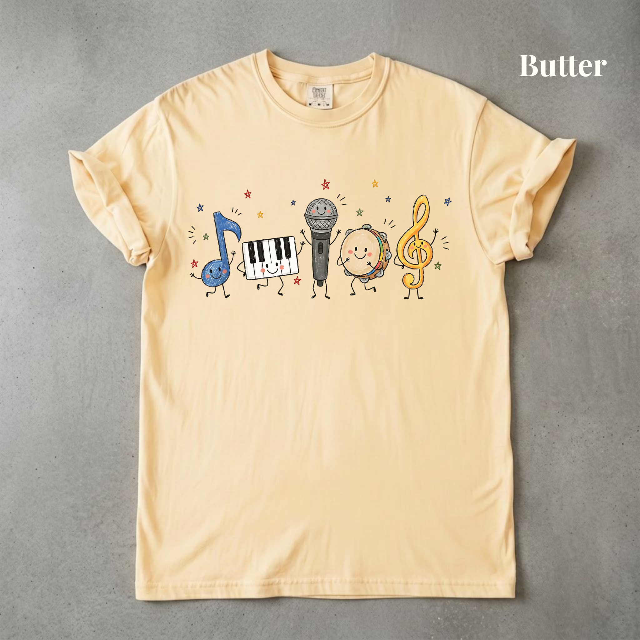 Music Teacher Doodle Tee - PRE ORDER