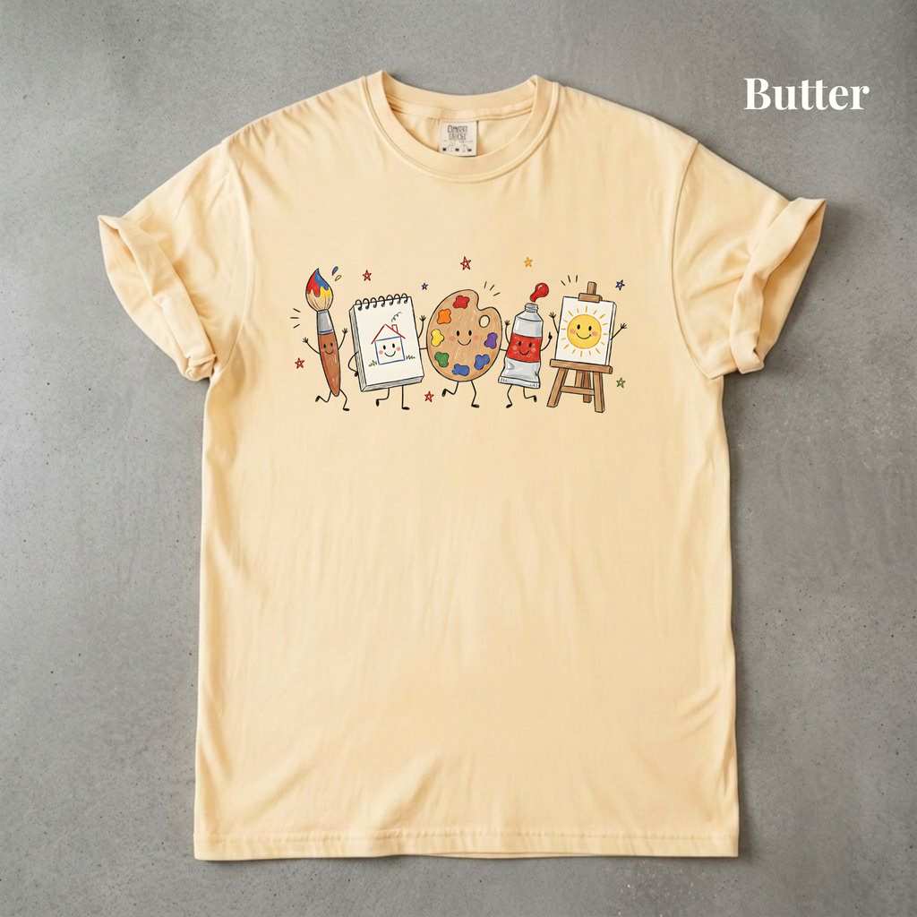 Art Teacher Doodle Tee - PRE ORDER
