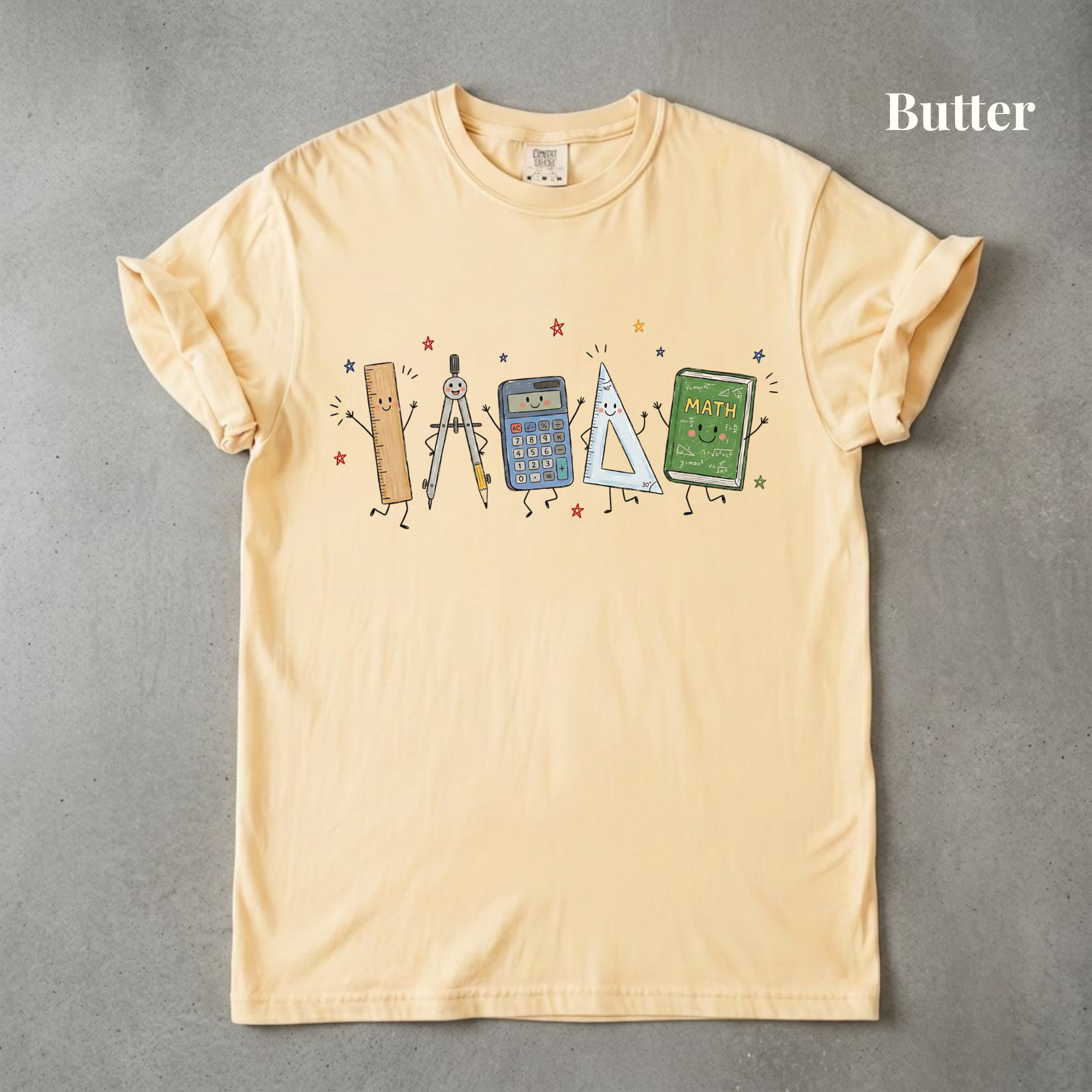 Math Teacher Doodle Tee - PRE ORDER