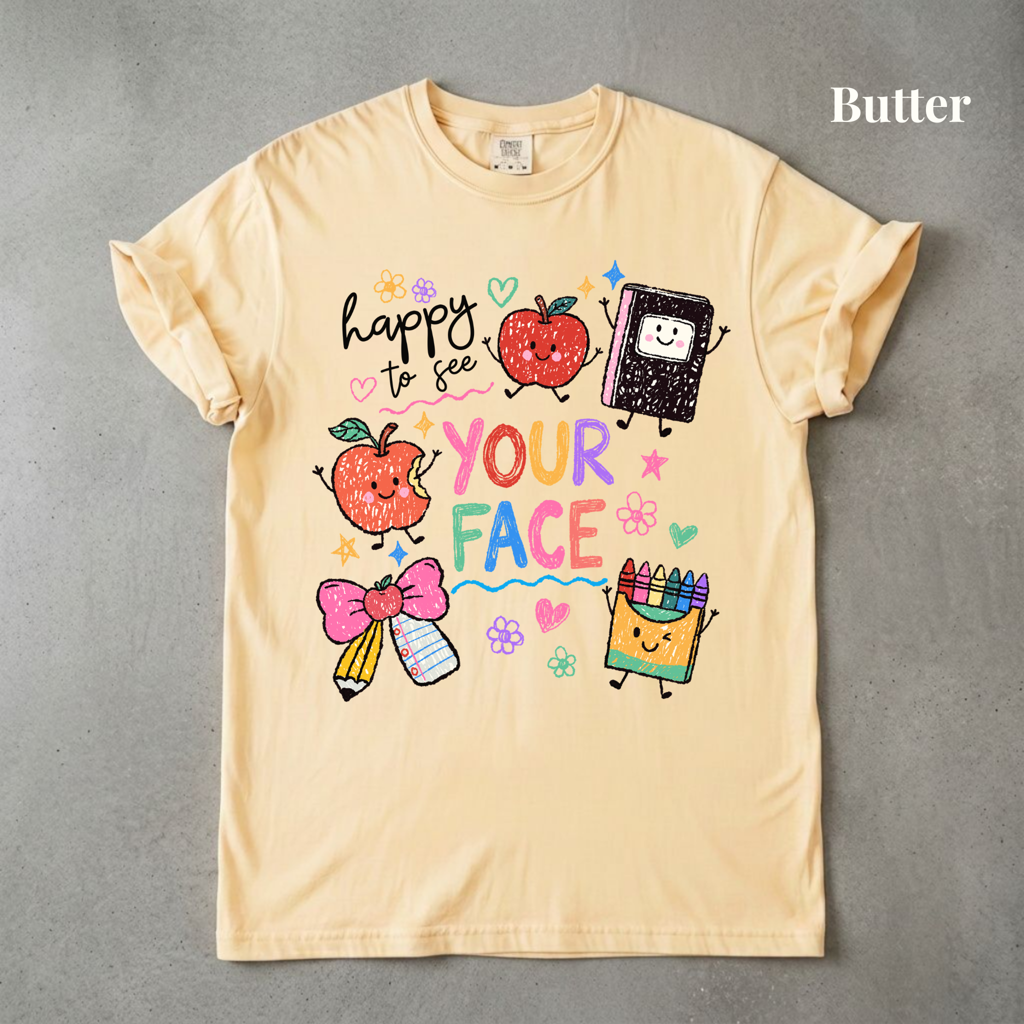 Happy to See Your Face Tee - PRE ORDER