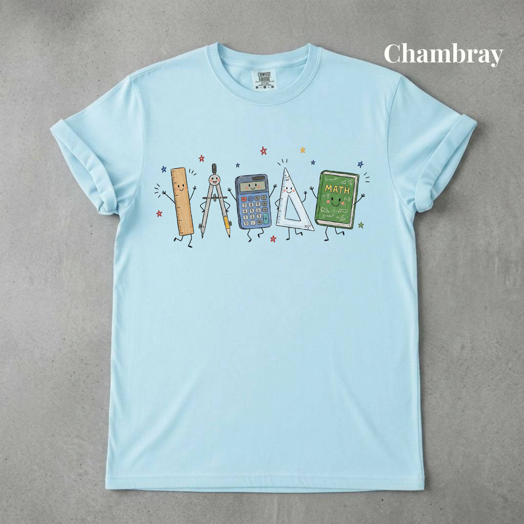 Math Teacher Doodle Tee - PRE ORDER