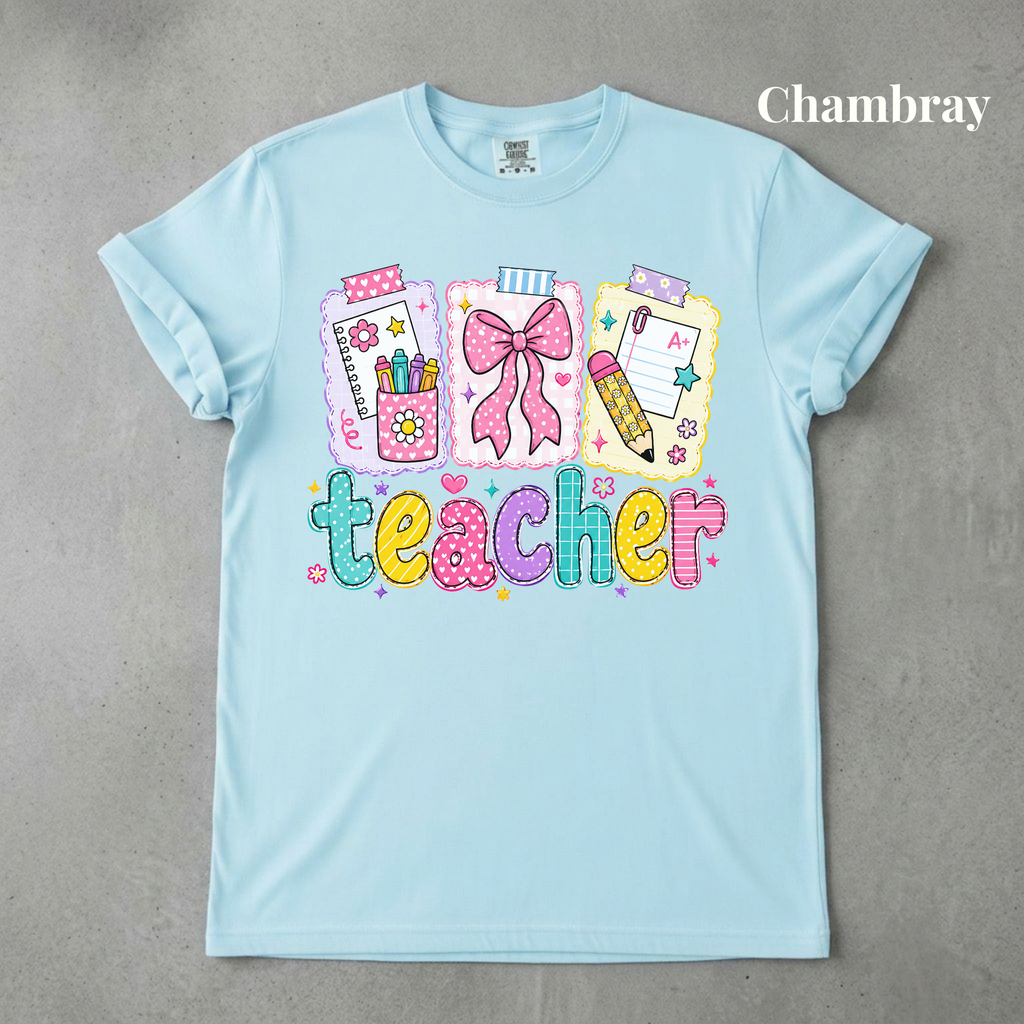 Cutesy Teacher Tee - PRE ORDER