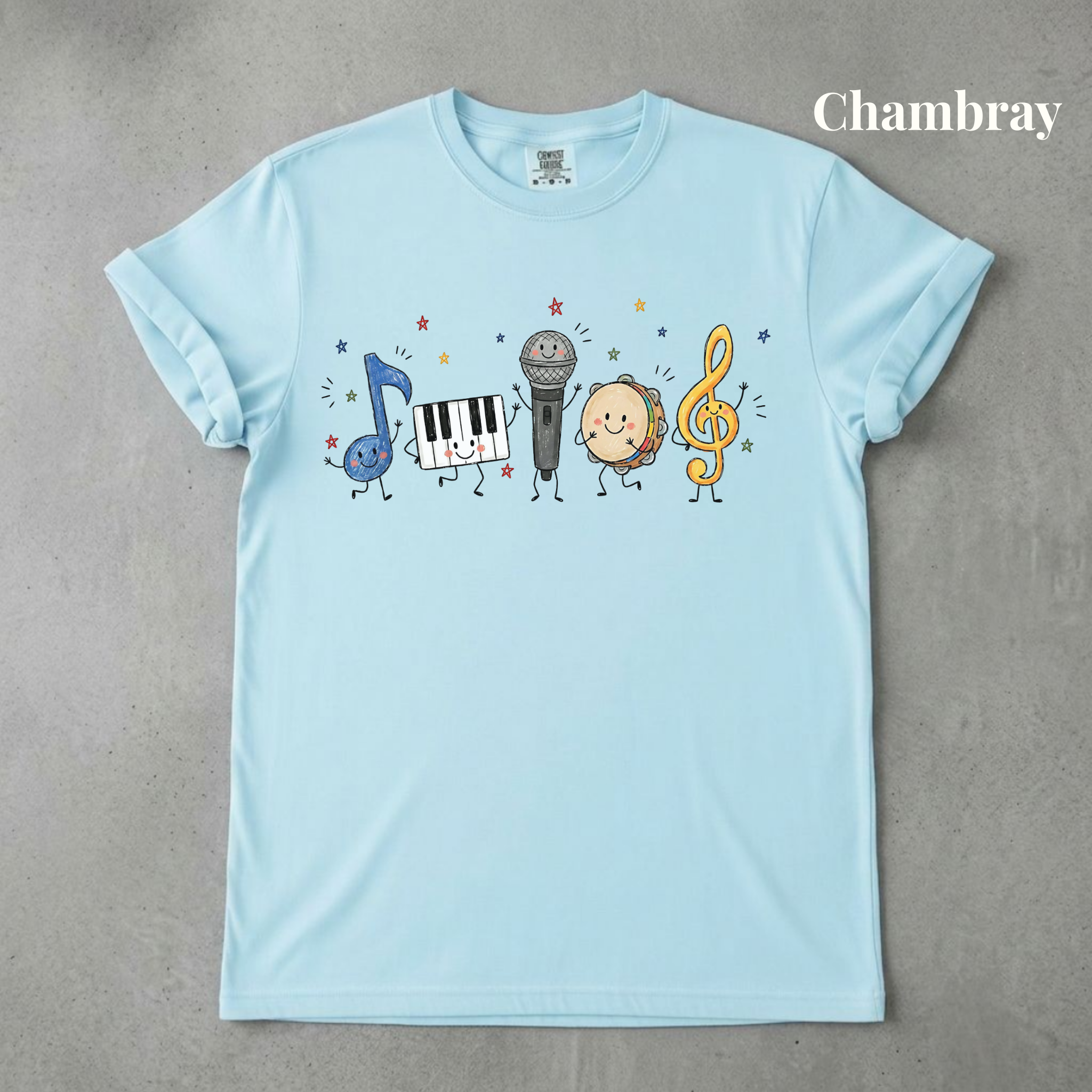 Music Teacher Doodle Tee - PRE ORDER