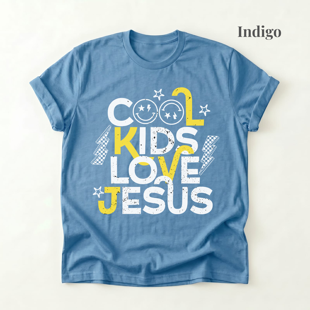 Cool Kids Love Jesus Retro Tee