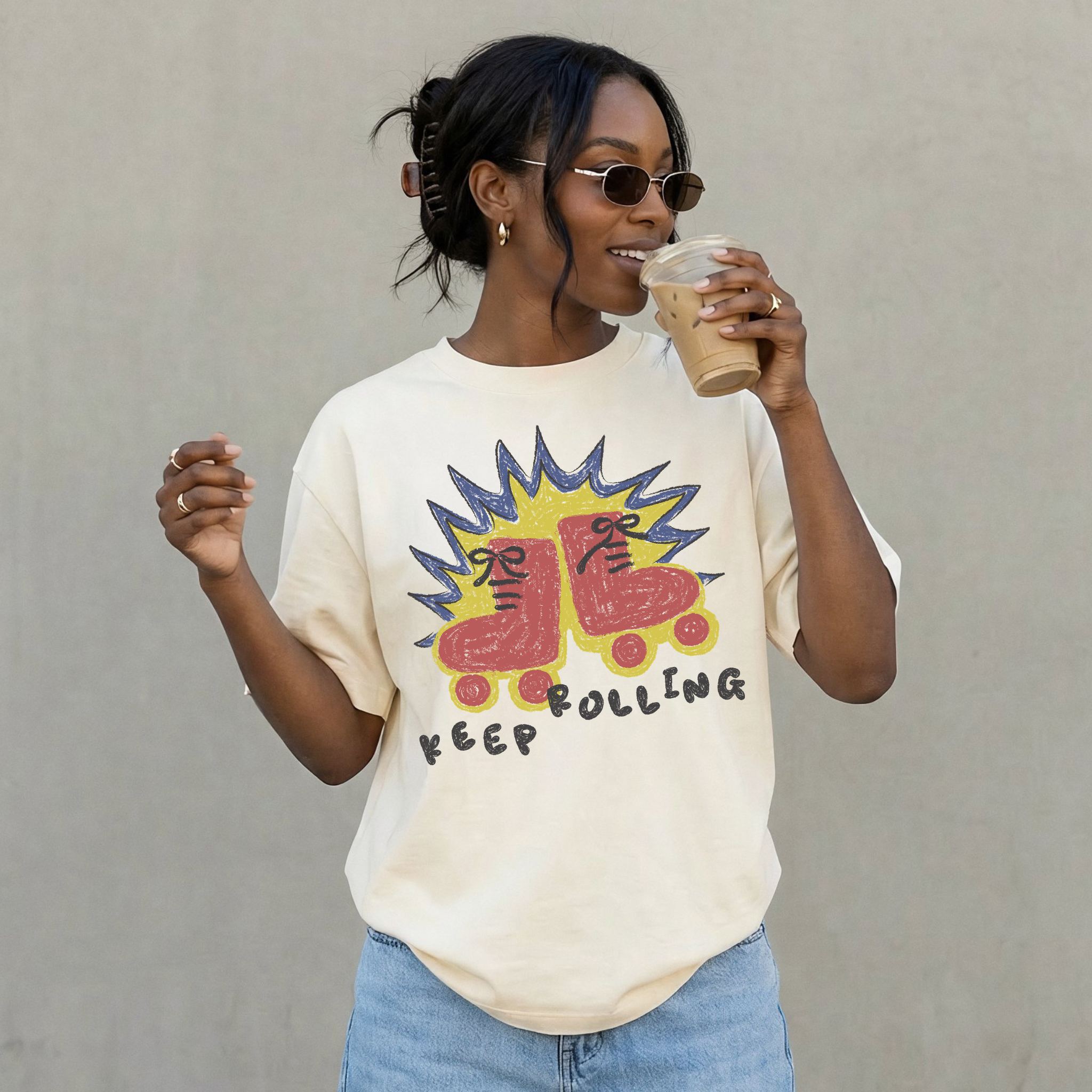 Keep Rollin Graphic Tee - PRE ORDER