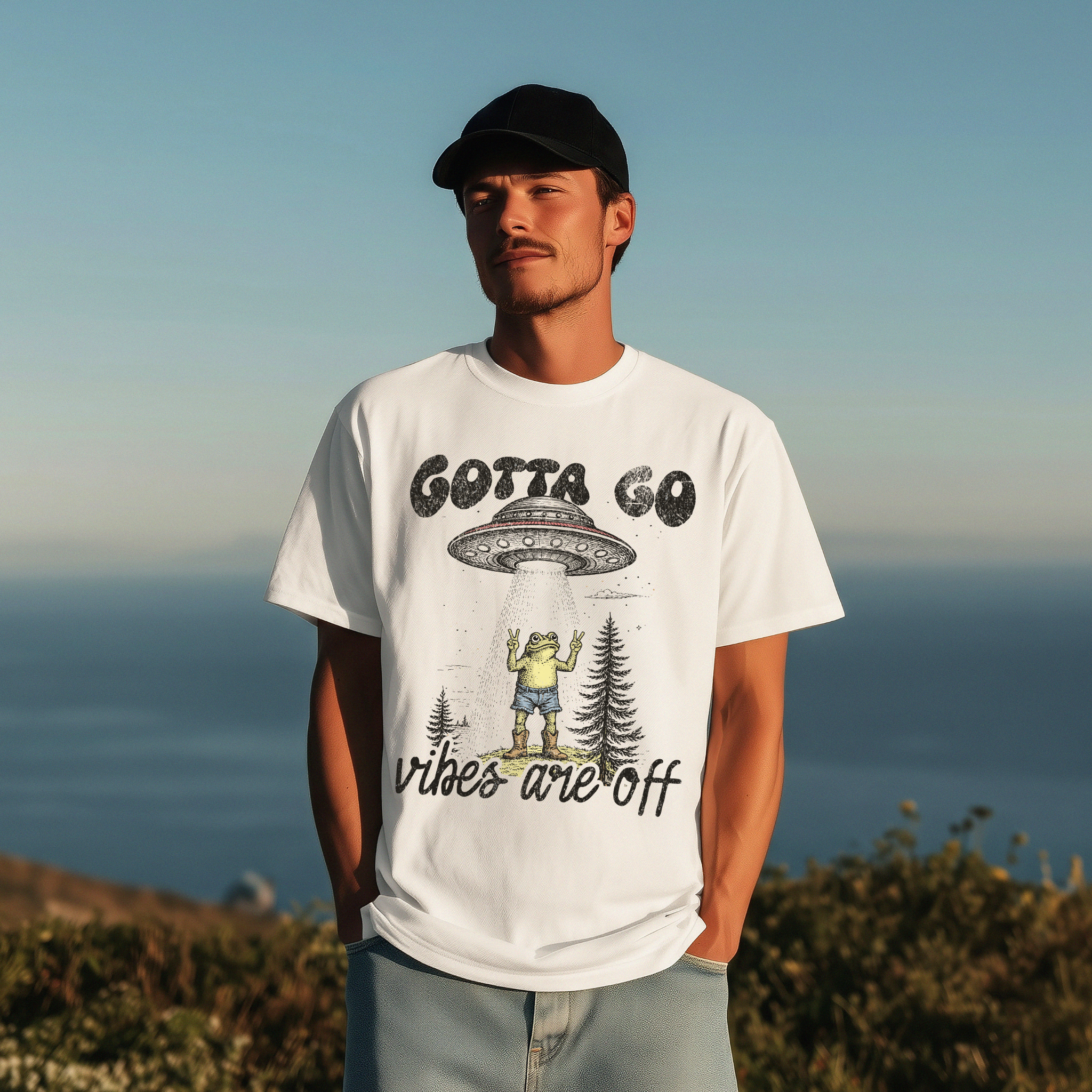 Vibes Are Off Unisex Graphic Tee