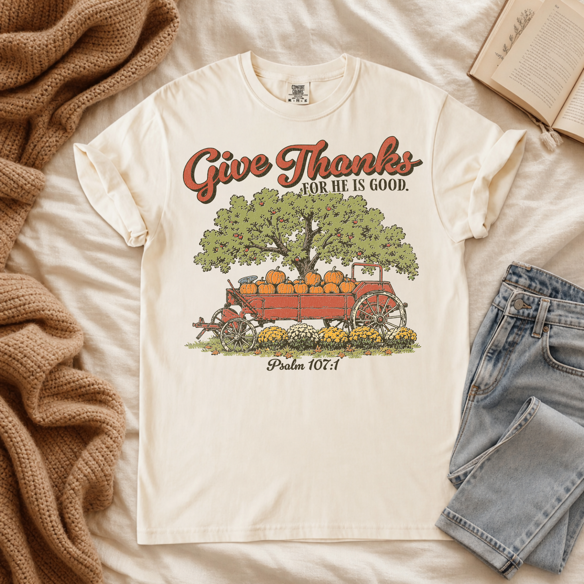 Give Thanks Graphic Tee