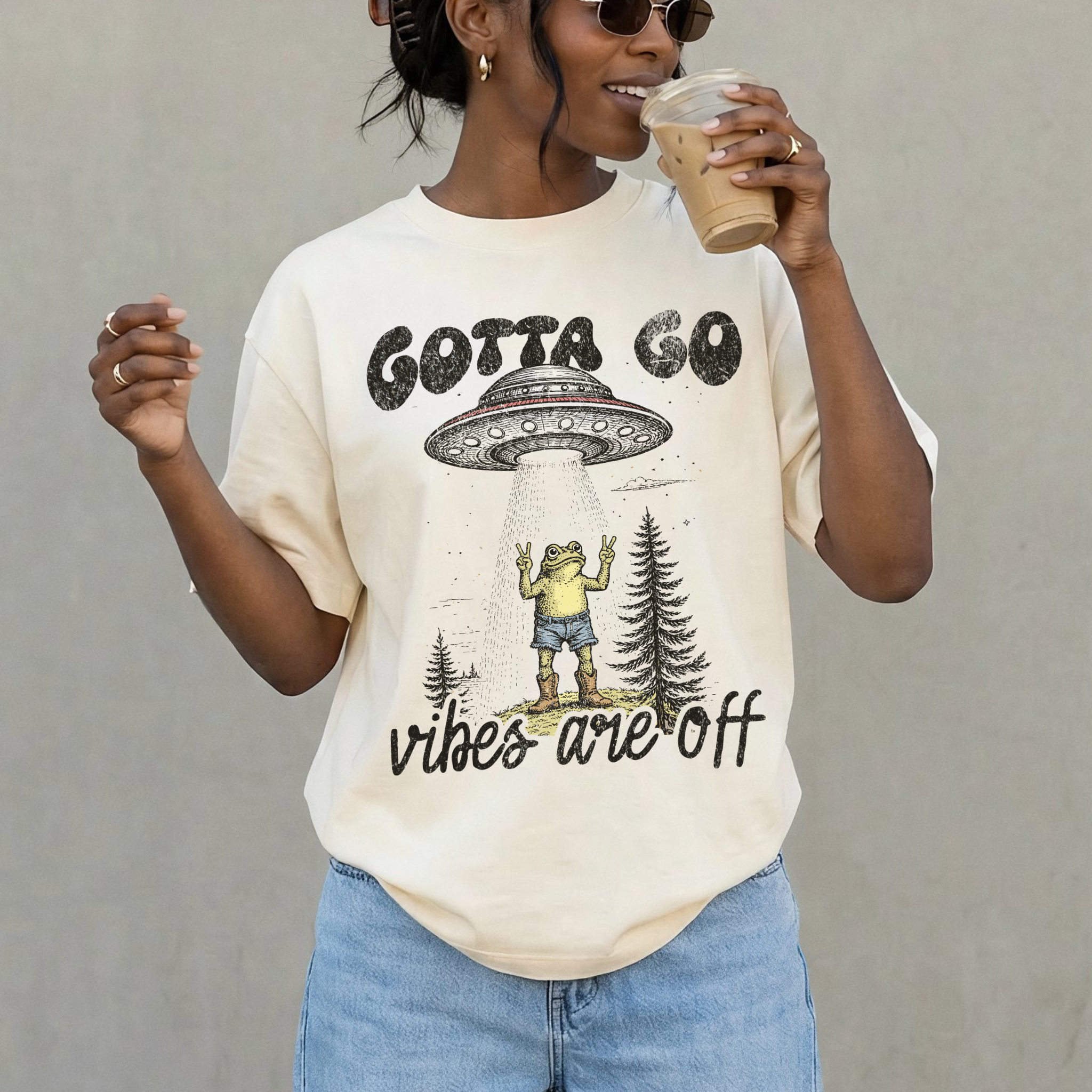 Vibes Are Off Graphic Tee - PRE ORDER