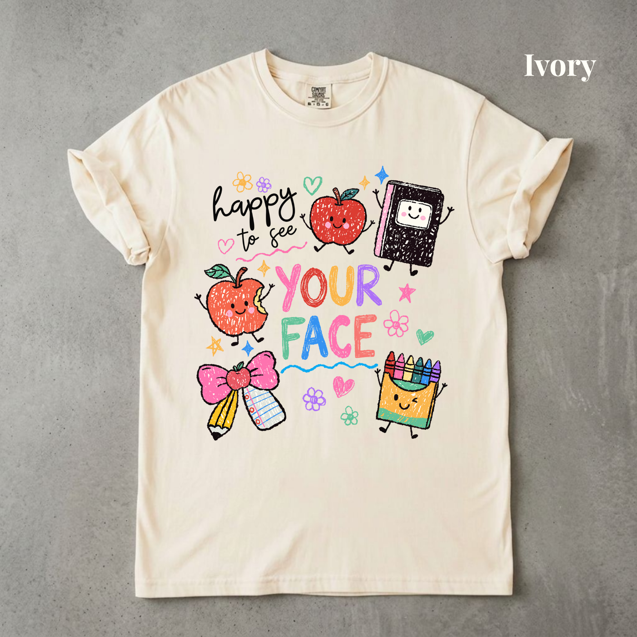 Happy to See Your Face Tee - PRE ORDER
