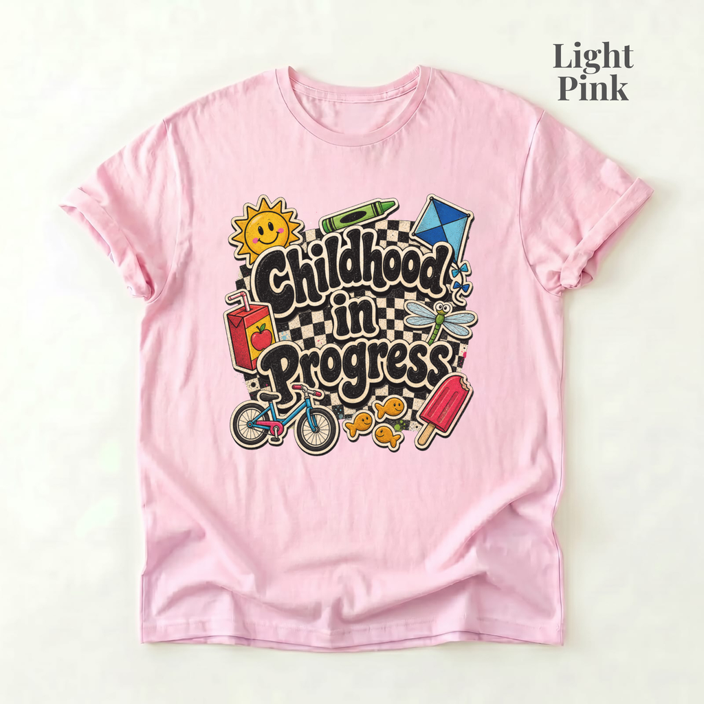 Childhood In Progress Tee - PRE ORDER