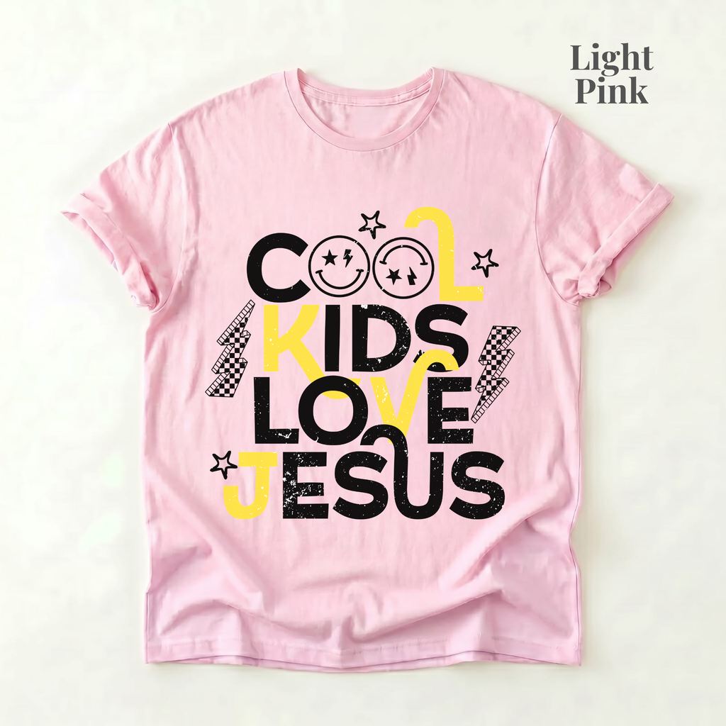 Cool Kids Love Jesus Retro Tee