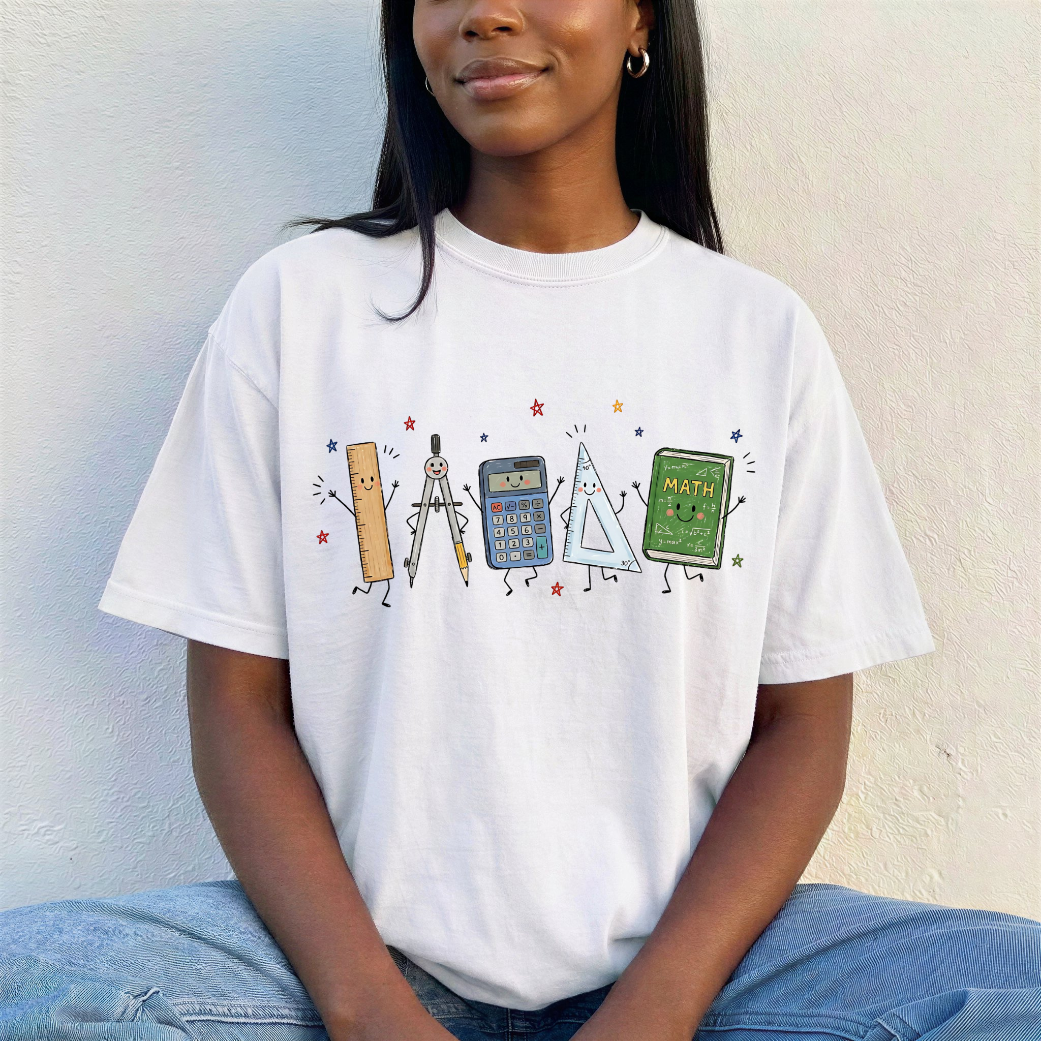 Math Teacher Doodle Tee - PRE ORDER