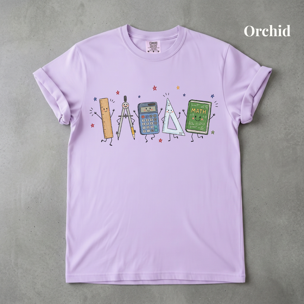 Math Teacher Doodle Tee - PRE ORDER