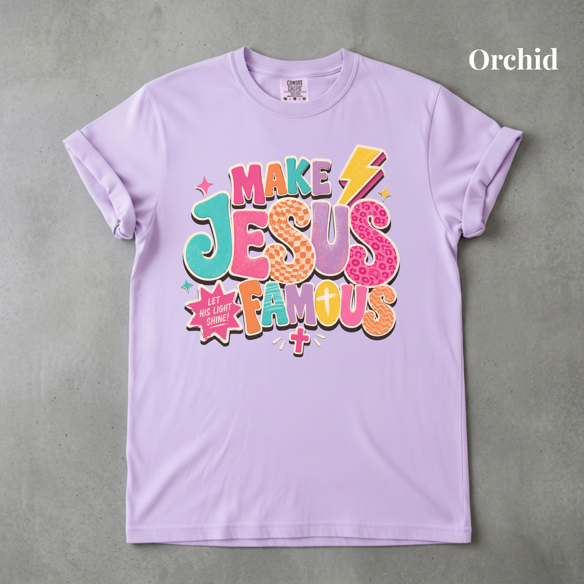 Make Jesus Famous Retro Tee - PRE ORDER